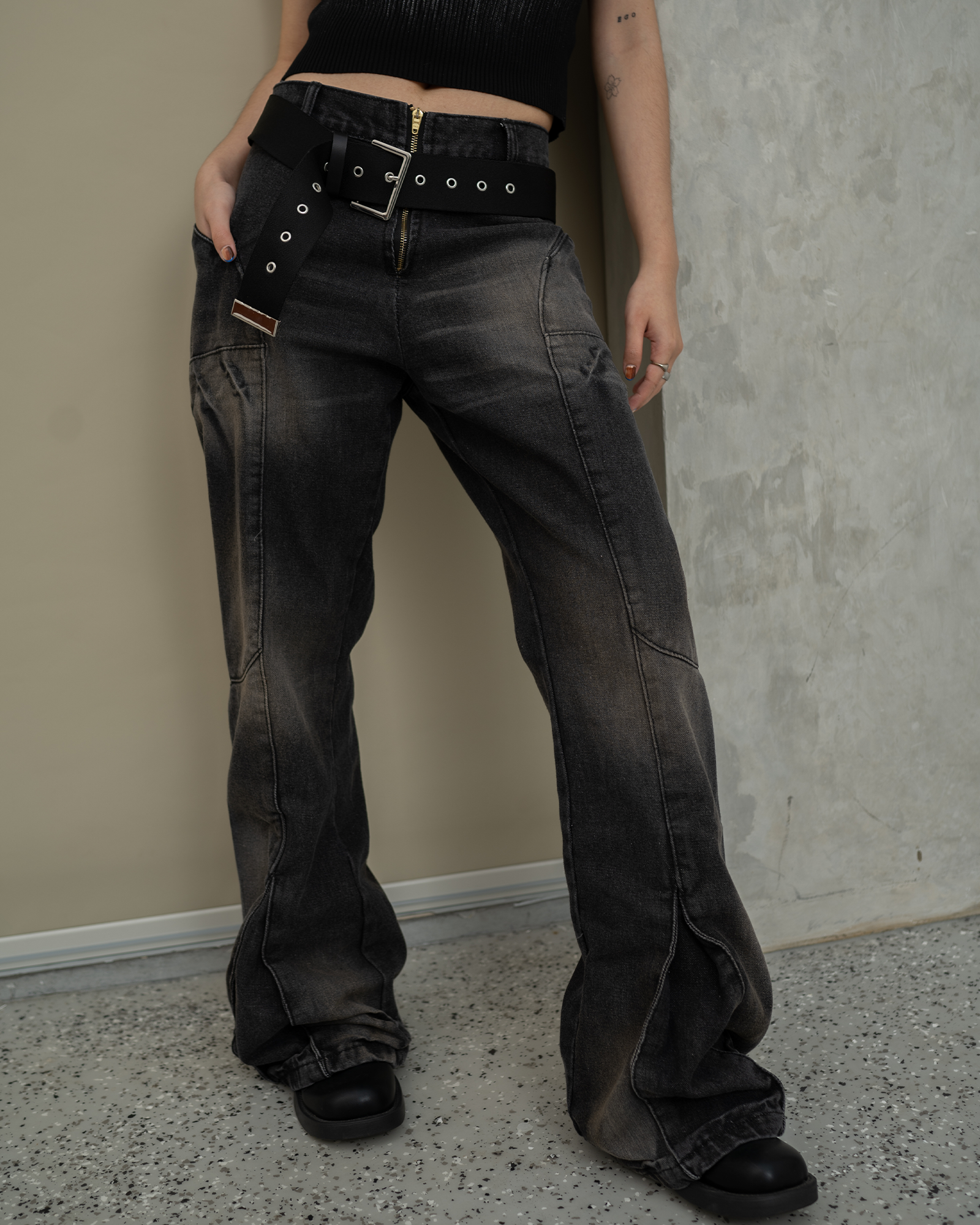 Midnight Line Up Jeans [DEFECT]