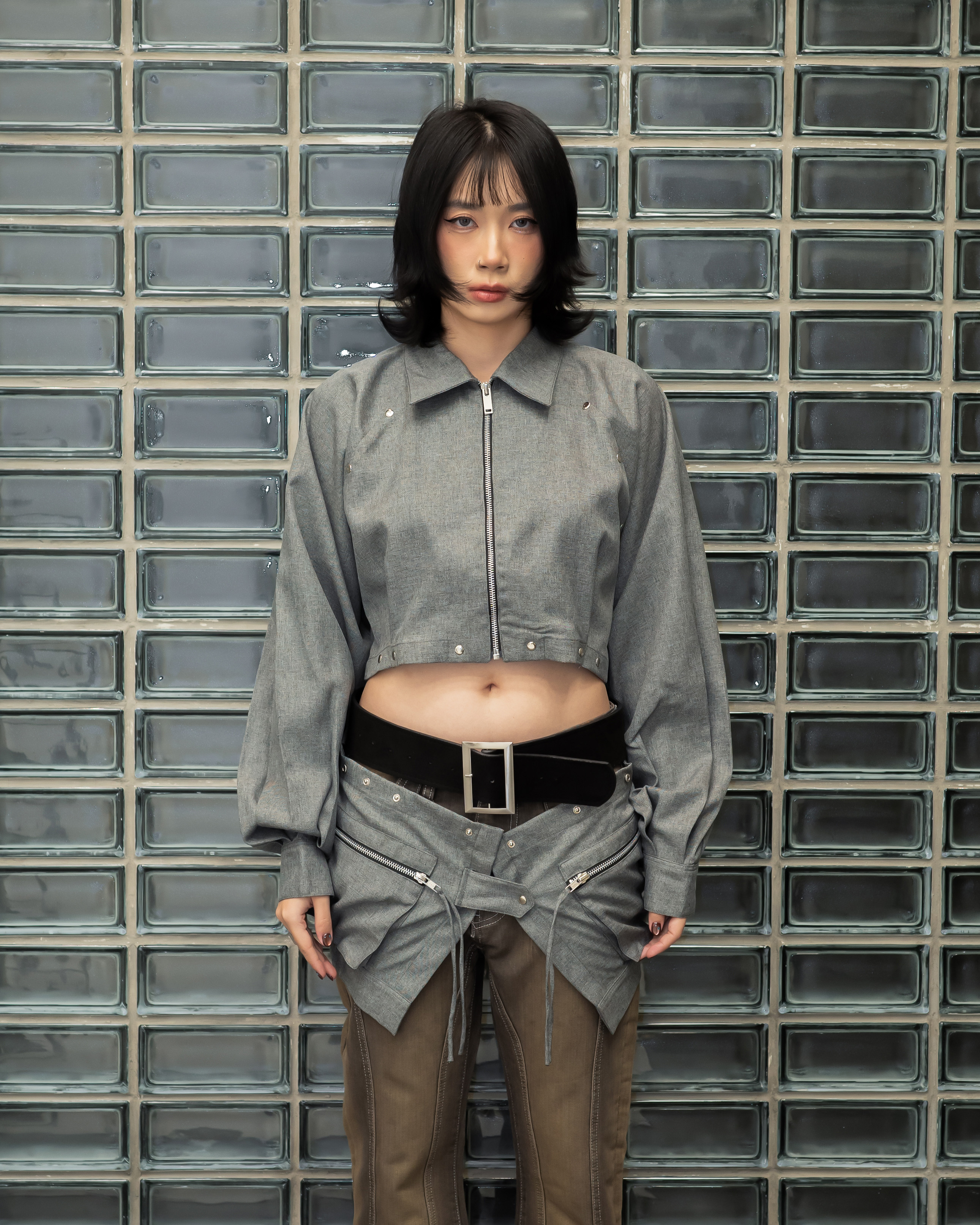 Detachable Fur Belt