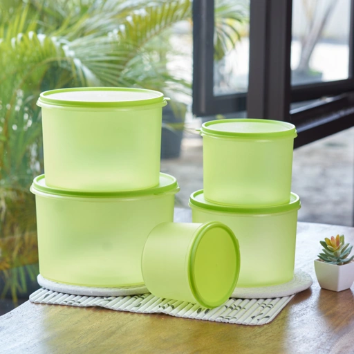 Image of [Toples Sifa isi 5pcs] | ORTAWARE | Wadah Makanan Kering | TUTUP RAPAT, MICROWAVE SAFE & BPA FREE