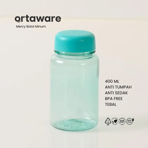 Image of Botol Minum Mercy 400ml BPA Free Anti Tumpah Kitchenware Water Bottles Minuman