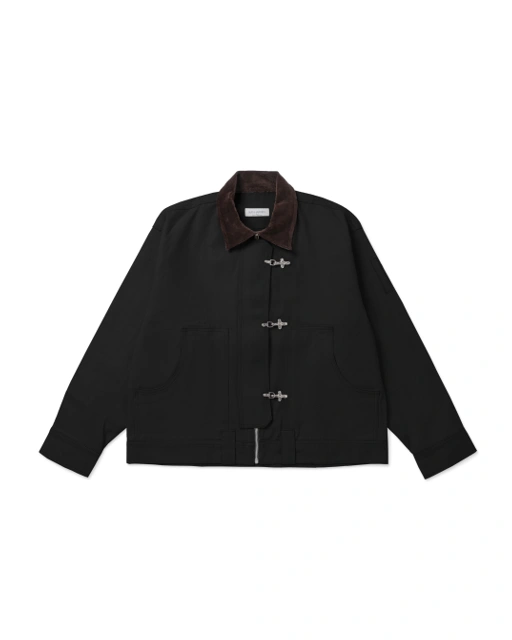 Image of RAV 009 FIREMAN CLASP JACKET BLACK