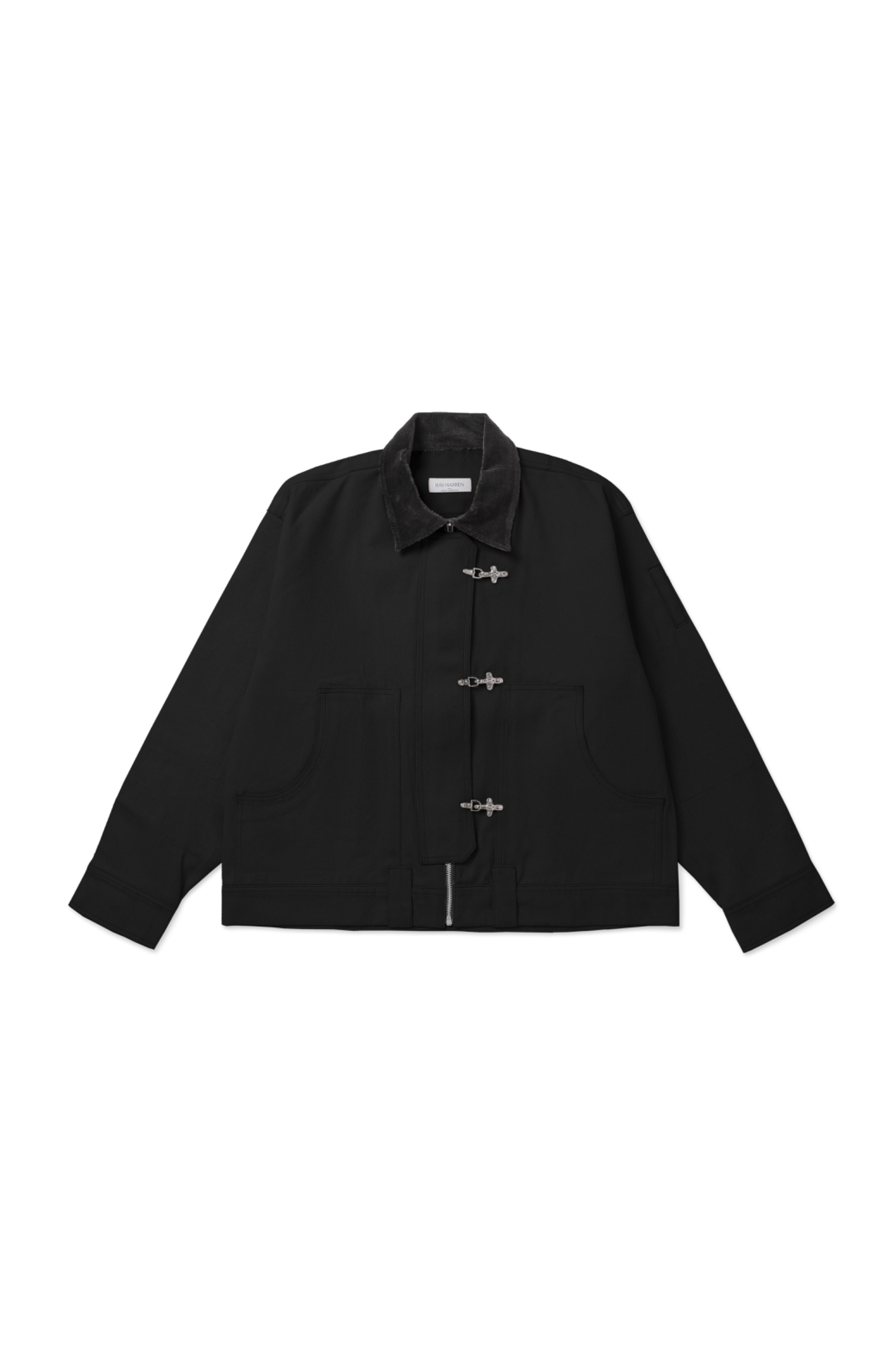 RAV 009 FIREMAN CLASP JACKET BLACK