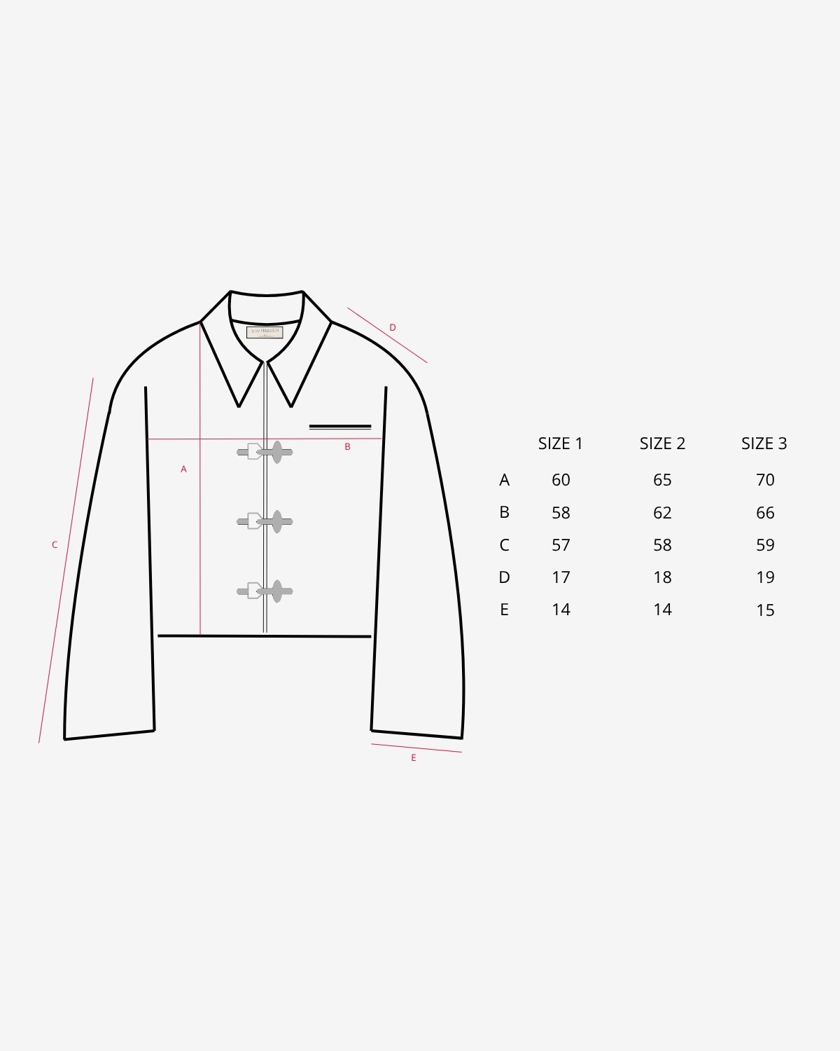 RAV 009 FIREMAN CLASP JACKET BROKEN WHITE