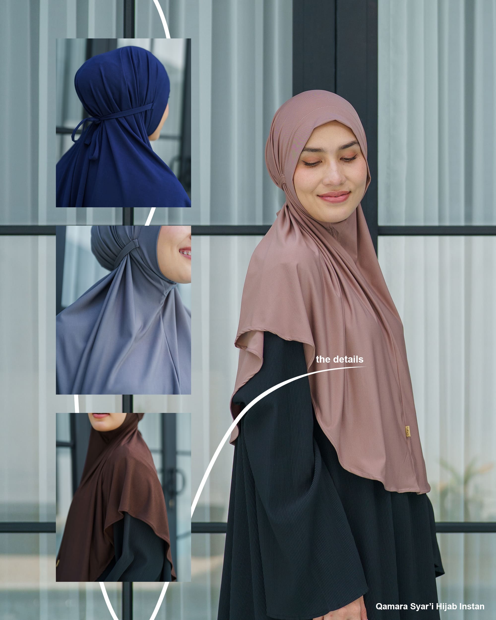 HANUM - QAMARA HIJAB SYAR'I INSTANT