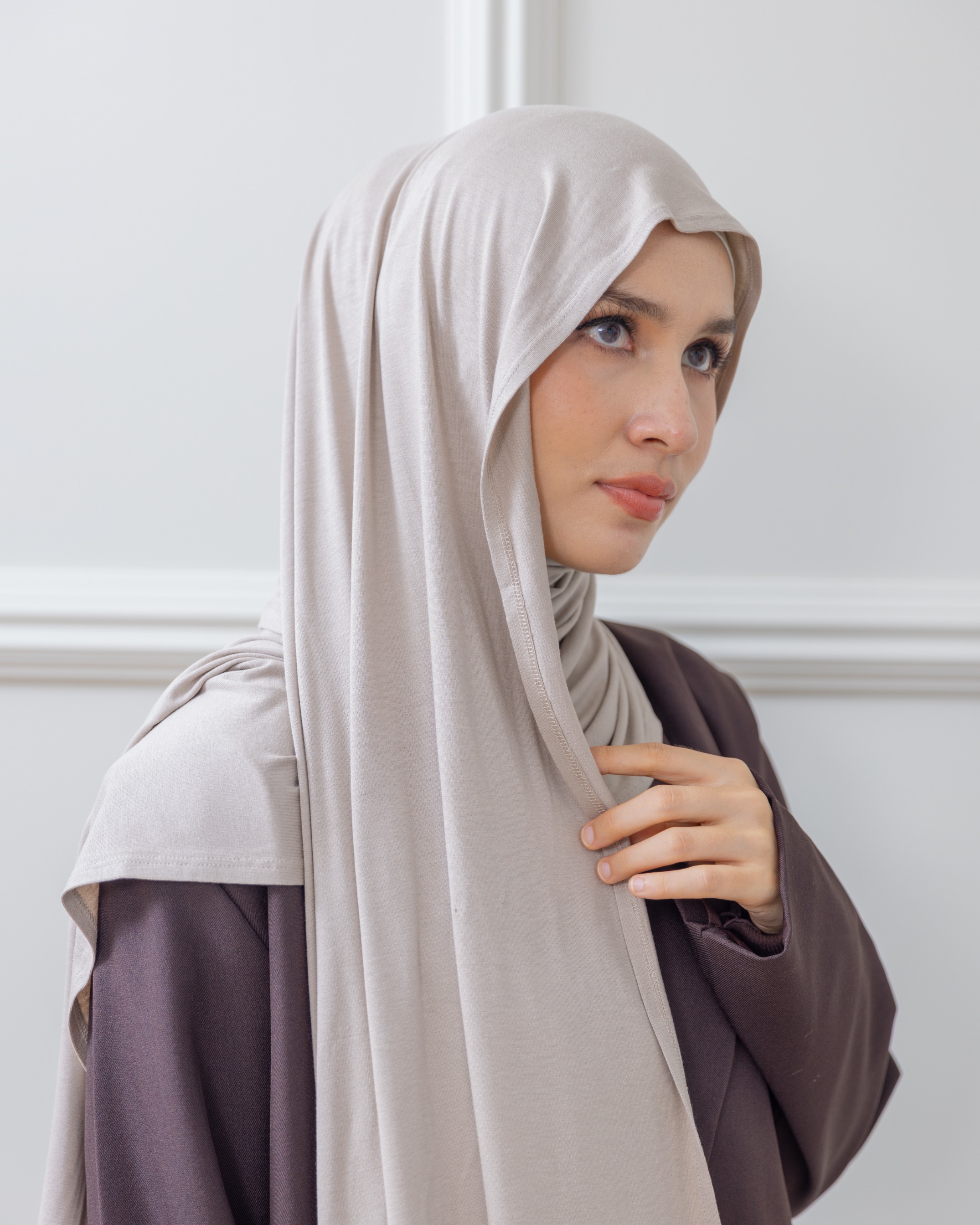 HANUM - DUBAY PASHMINA BASIC (Pashmina tanpa ciput)