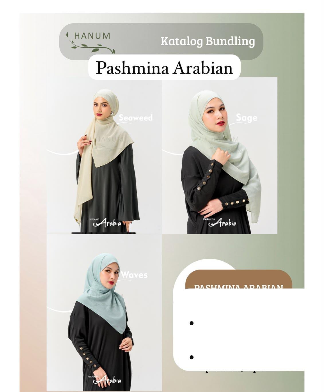 HANUM - Promo Bundling 3 Pcs