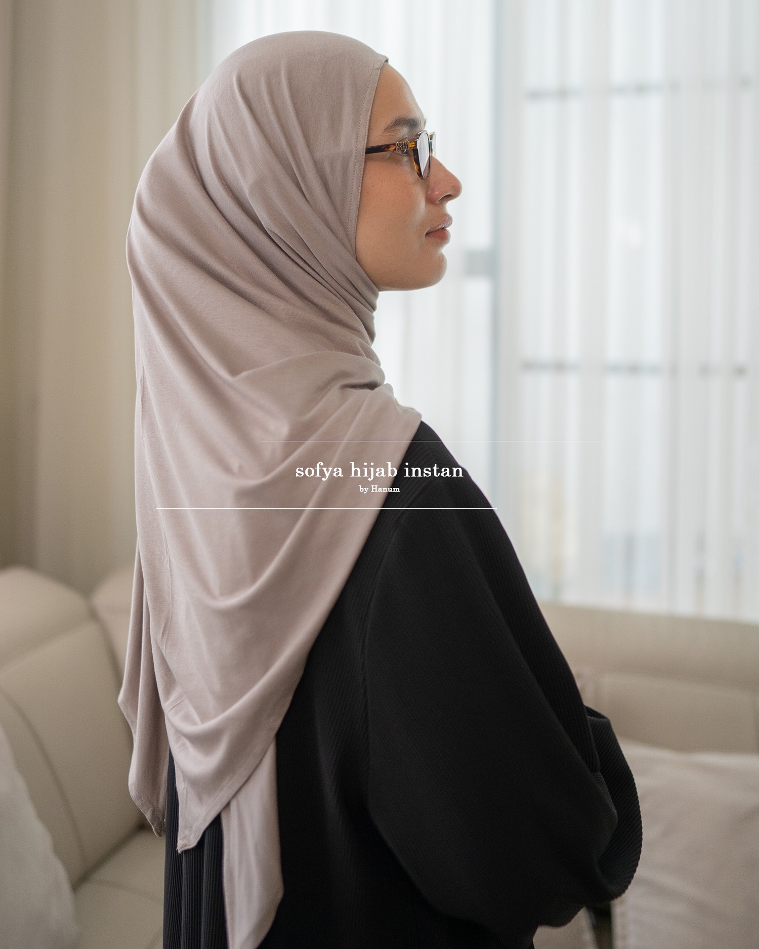 HANUM - SOFYA INSTAN (Bergo Instant Rayon)