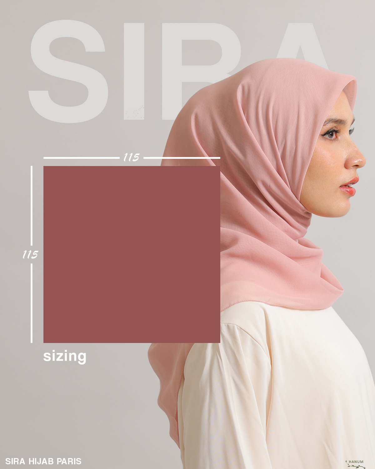 HANUM - SIRA PARIS JAPAN ( KERUDUNG PARIS JAPAN PREMIUN)
