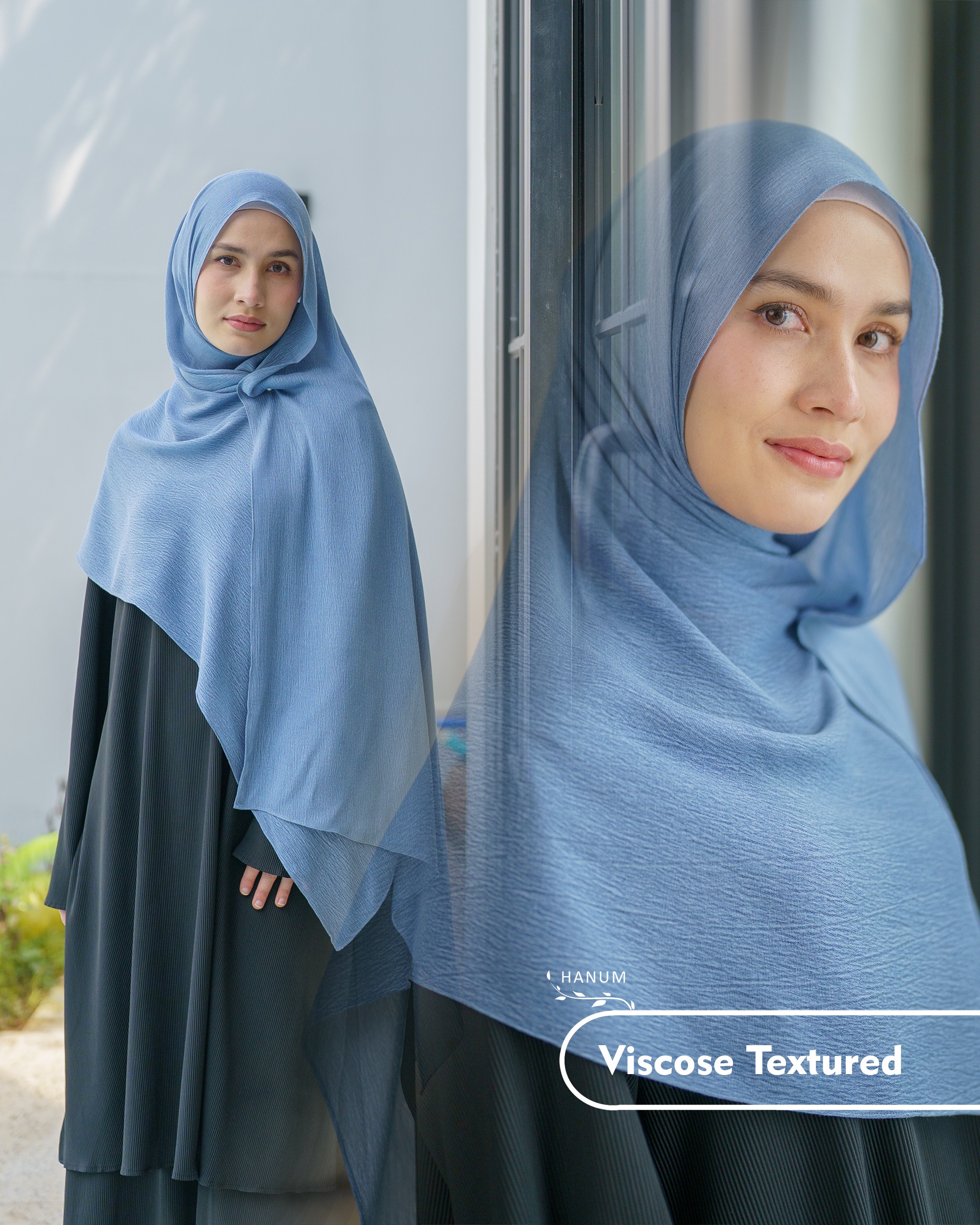 HANUM - PASHMINA VISCOSE TEXTURED