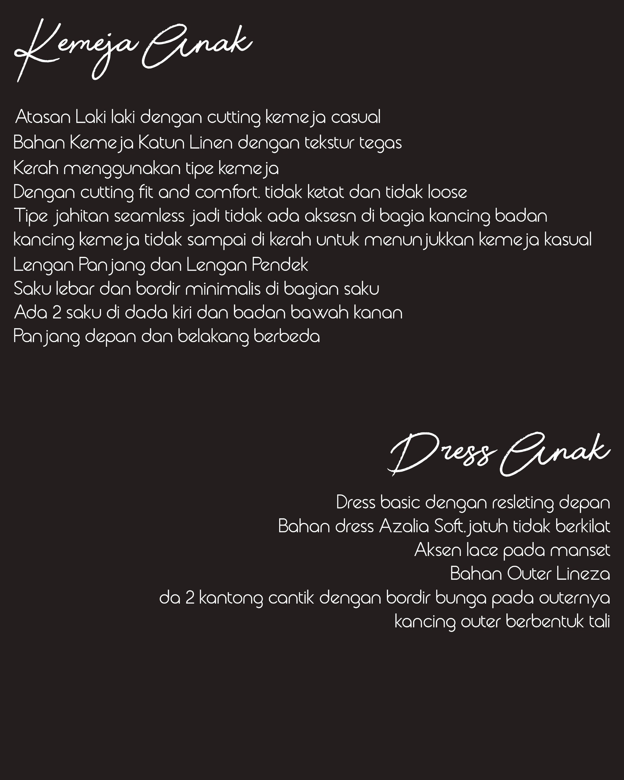 Dress Anak Aku & Kita