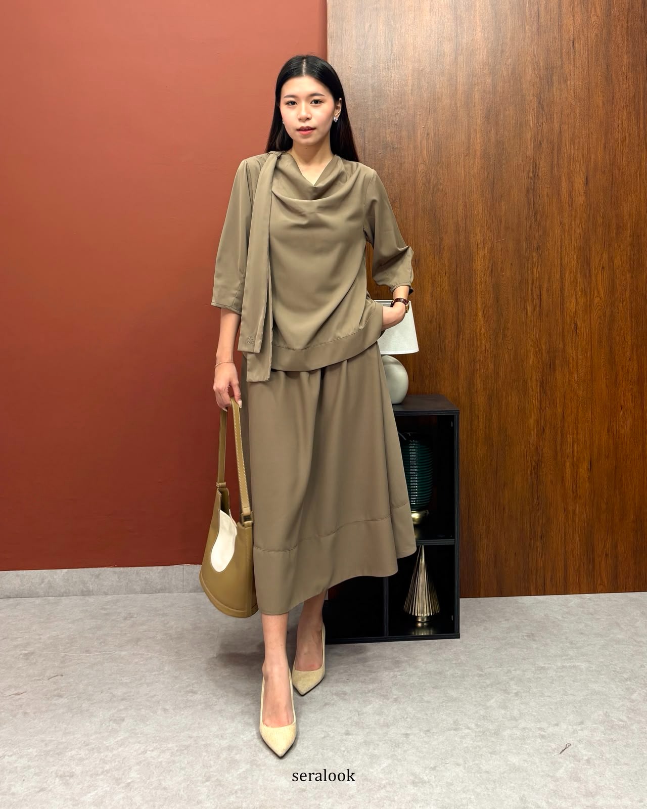 Nona Set Midi (Pendek)