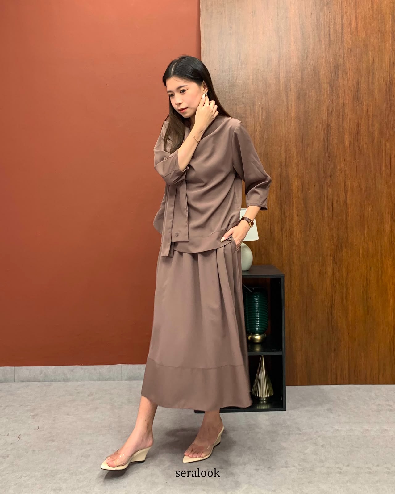 Nona Set Midi (Pendek)