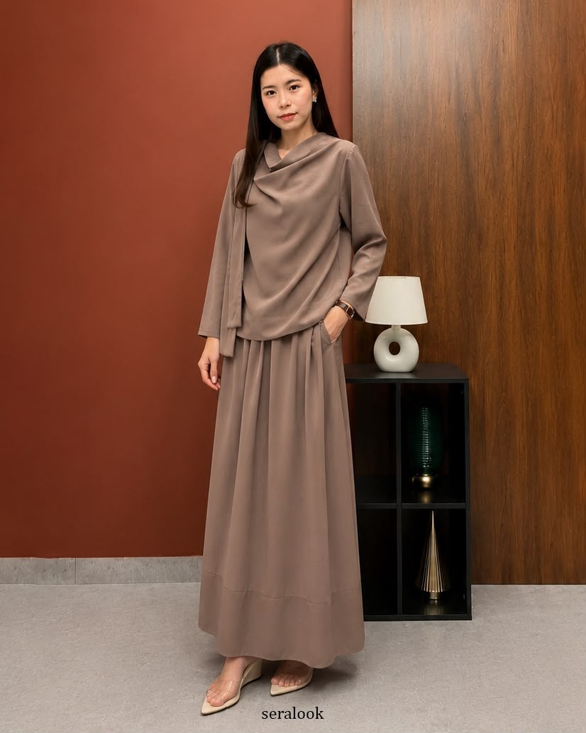 Nona Set Maxi (Hijab Friendly)
