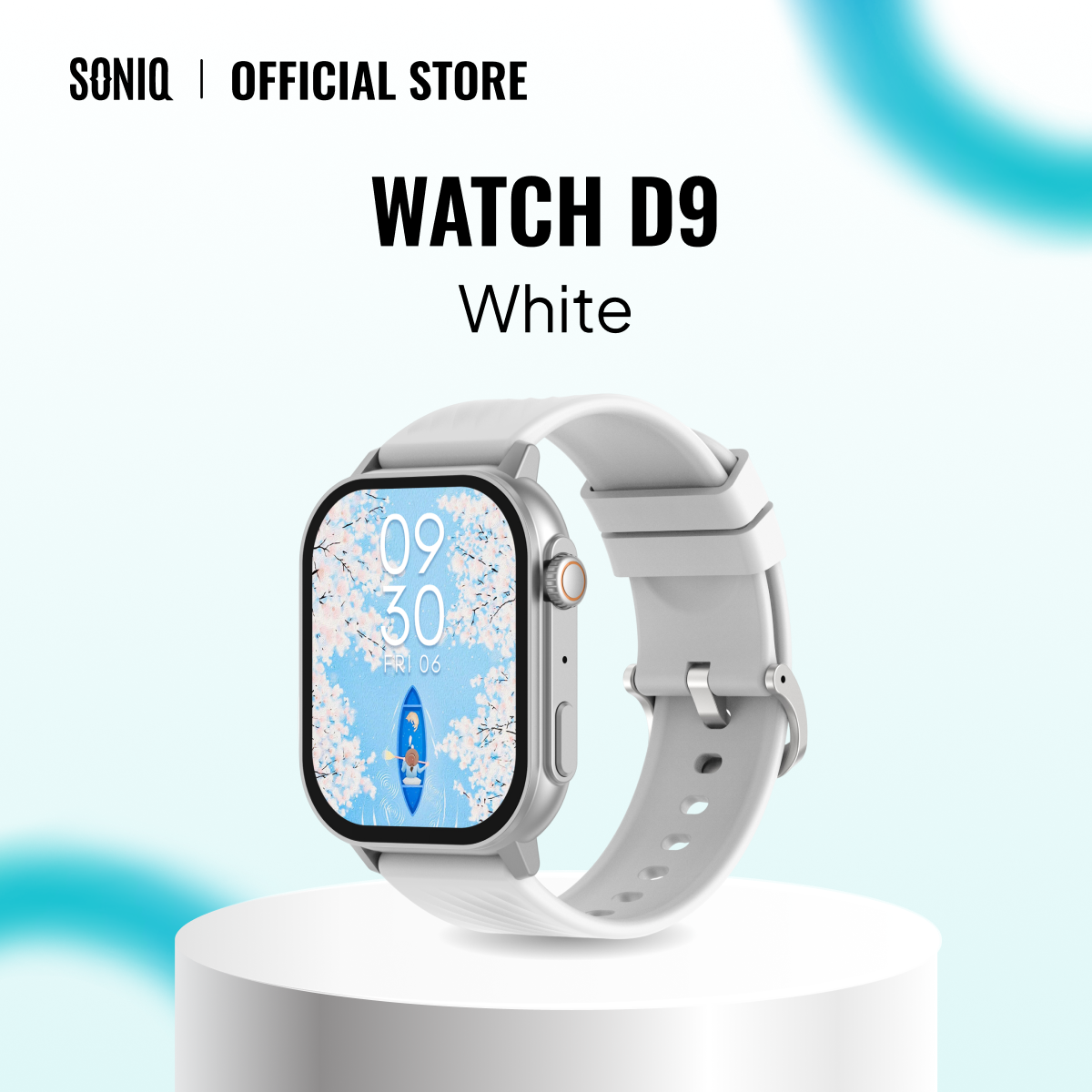 SONIQ Smartwatch D9 - Silver