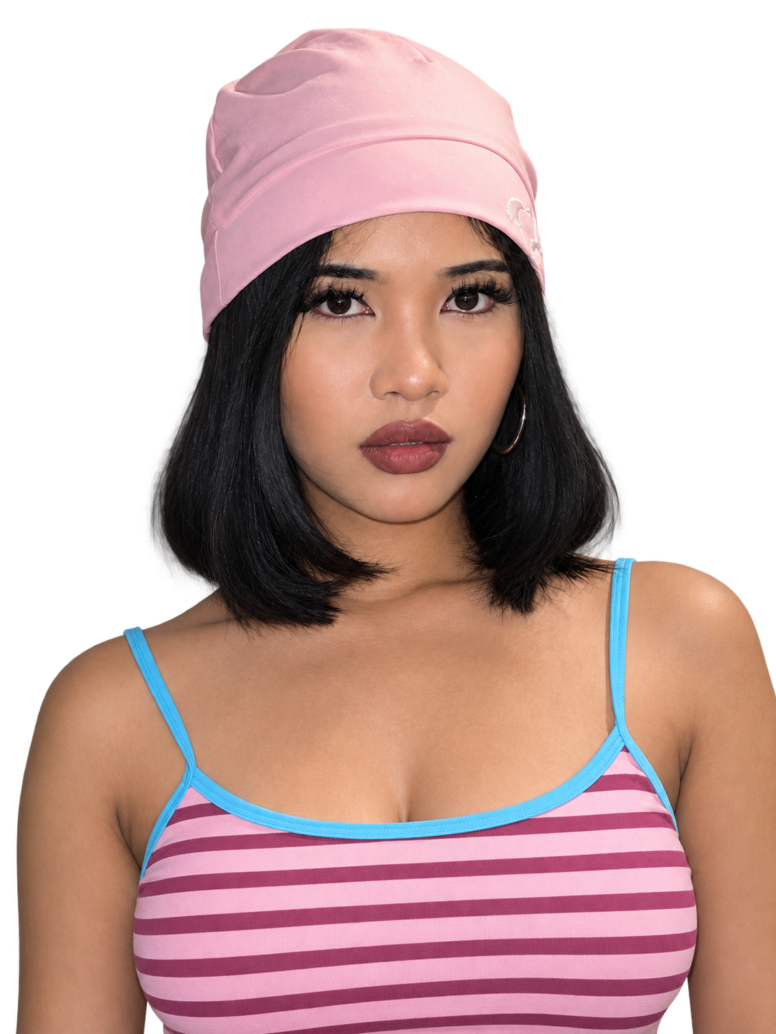 CA skull cap Pink