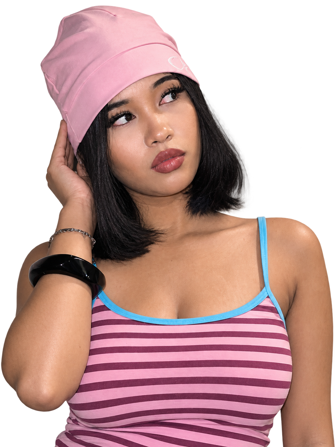 CA skull cap Pink