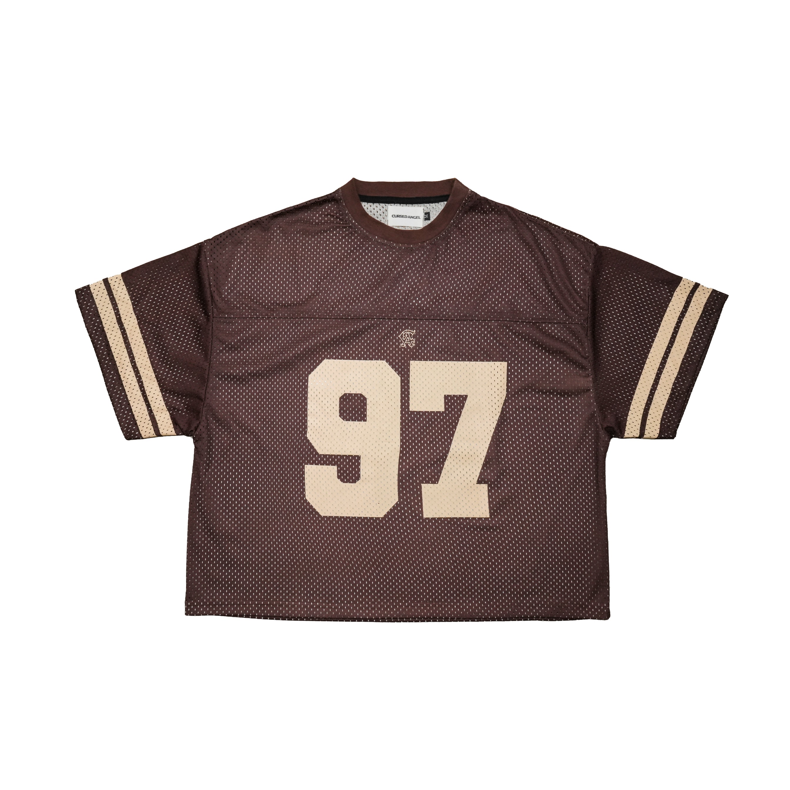 CURSEDANGEL MESH JERSEY - CFL BROWN