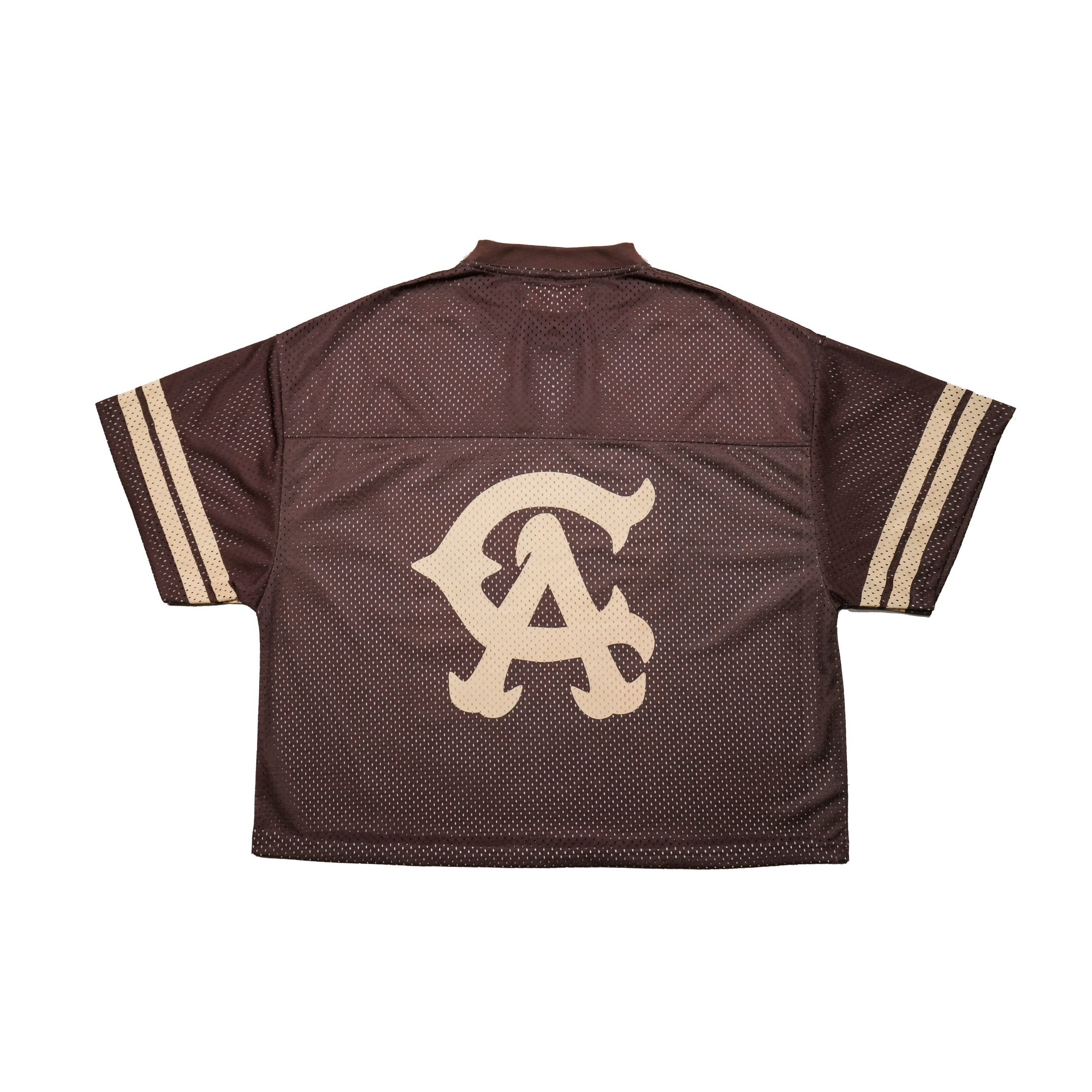 CURSEDANGEL MESH JERSEY - CFL BROWN