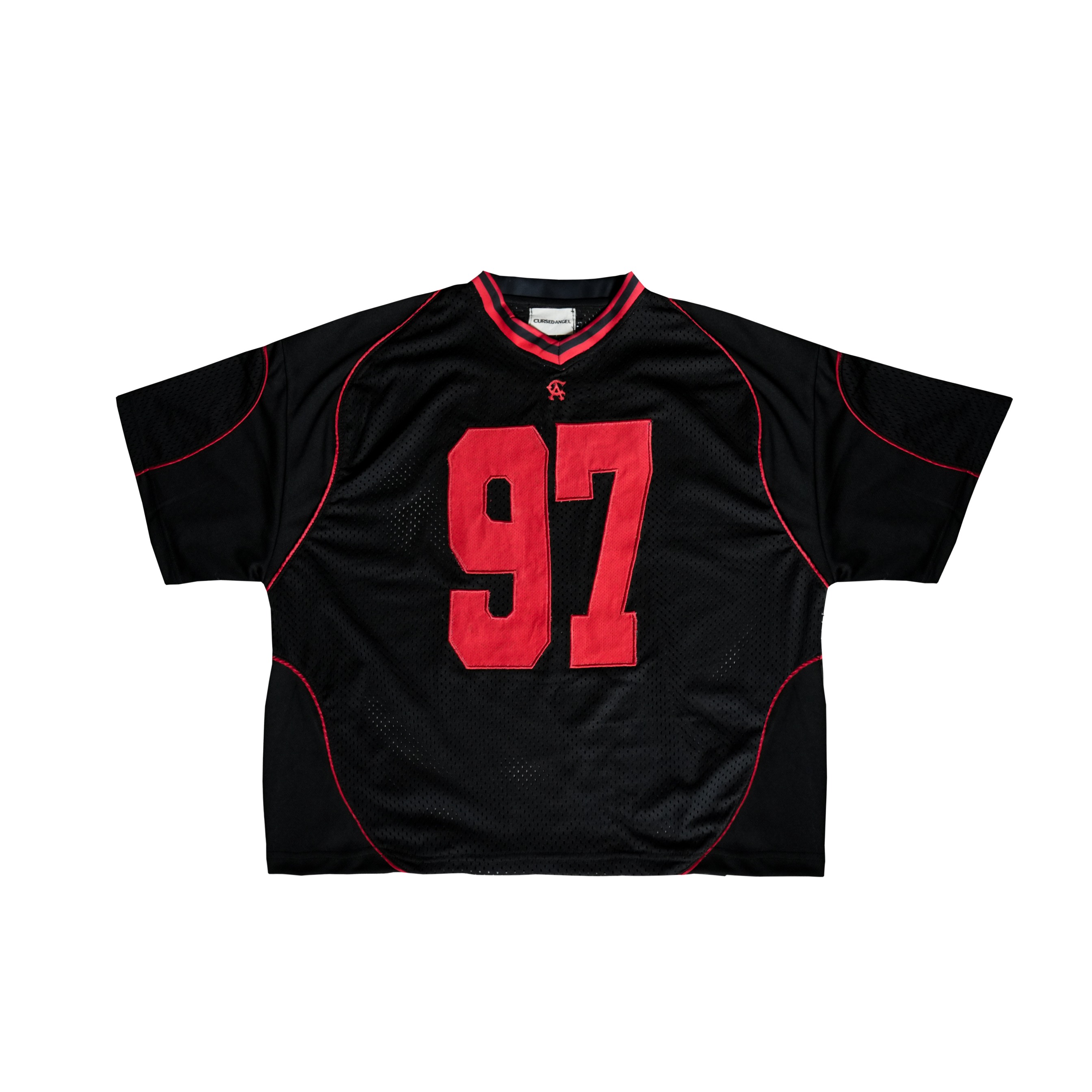 CURSEDANGEL MESH JERSEY - CFL BLACK