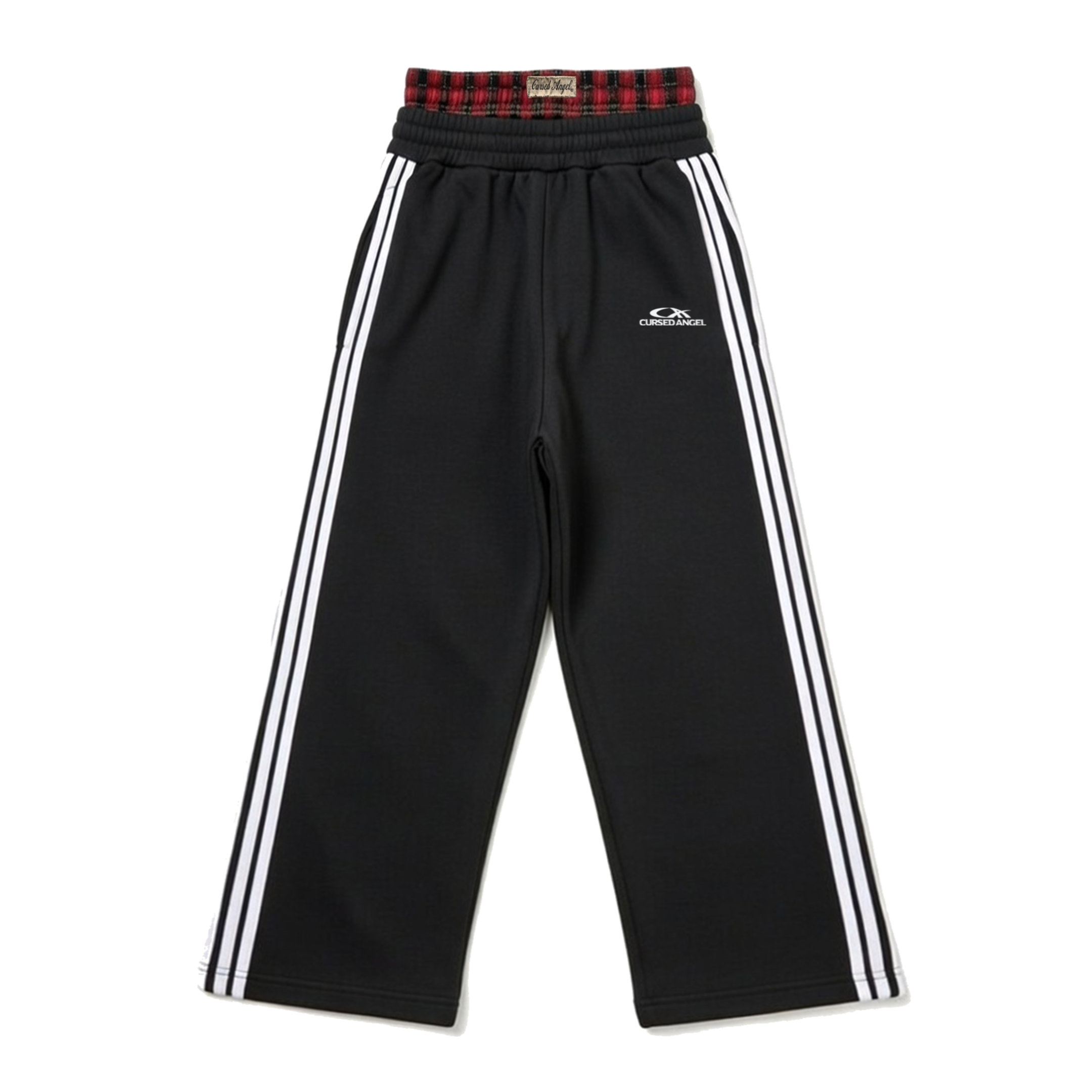 CA double waist sweatpants black