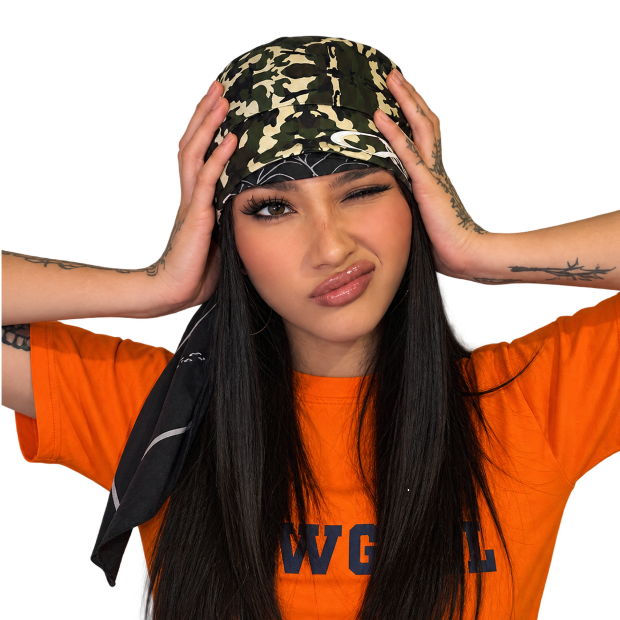 CA skull cap Camo