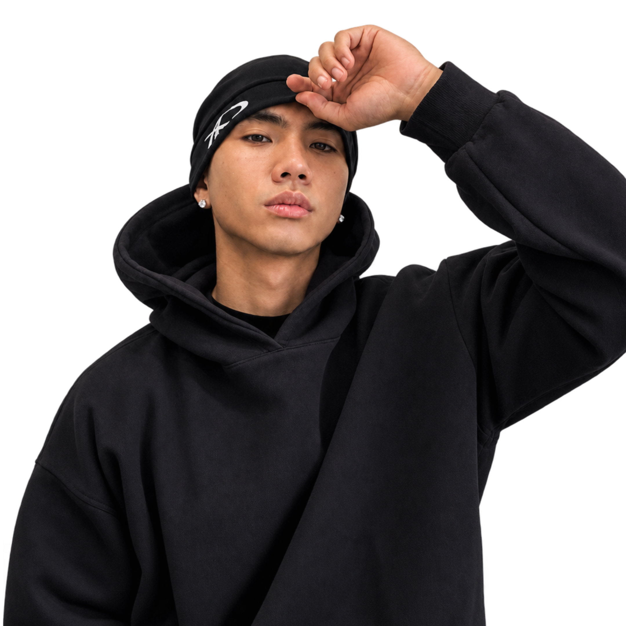CA skull cap black
