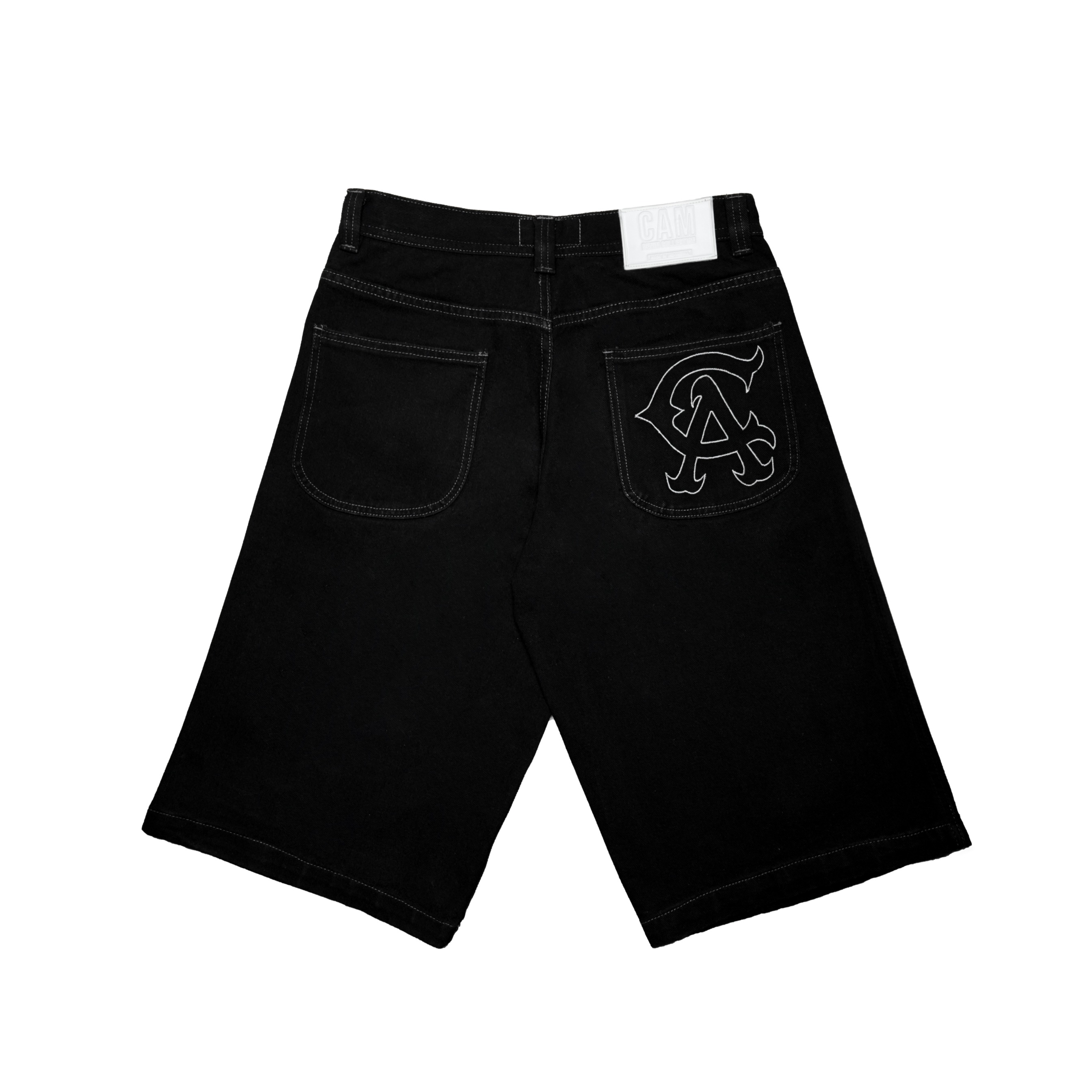 CURSEDANGEL  JORTS - CHORME JETBLACK