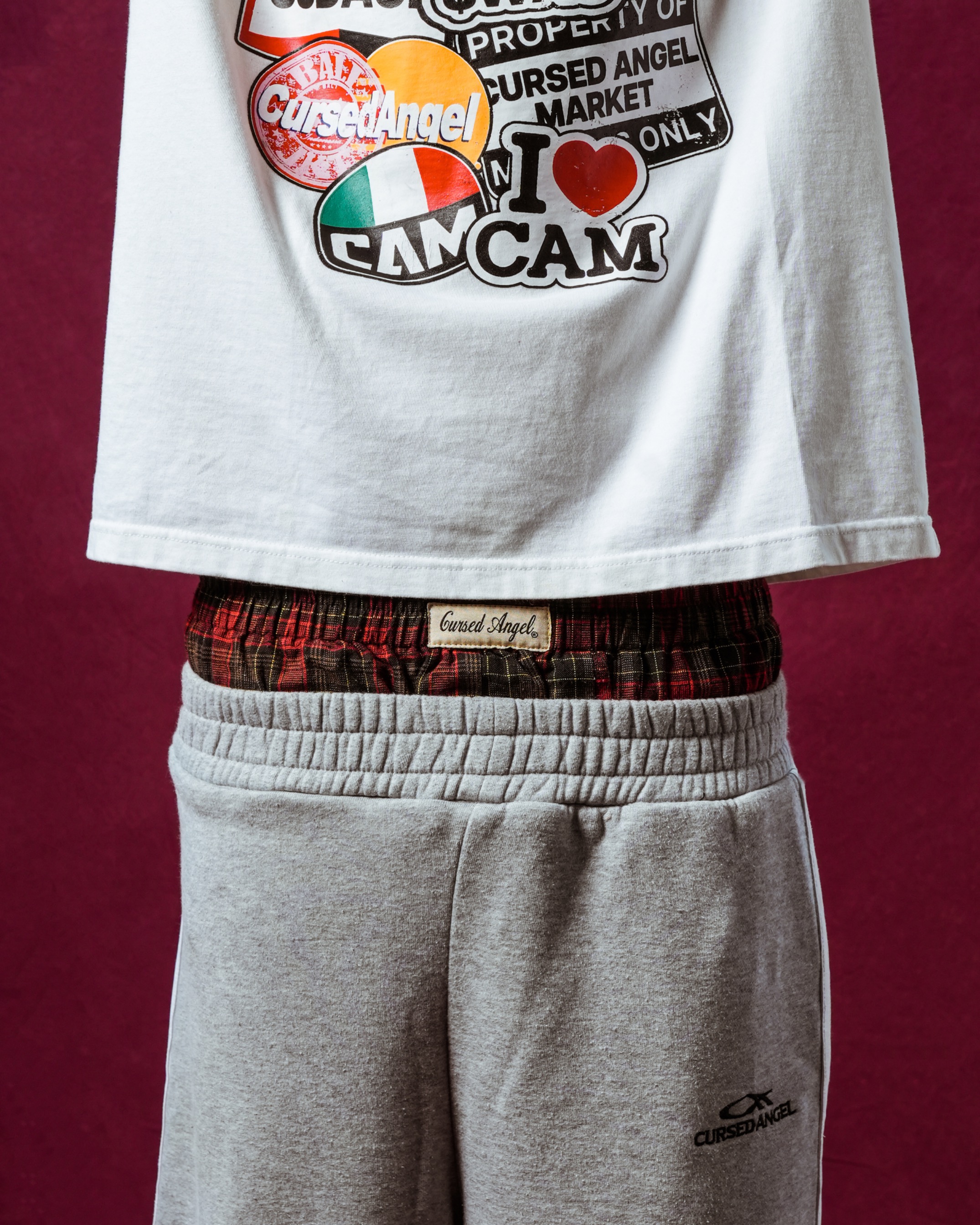 CA Overseas Tee White