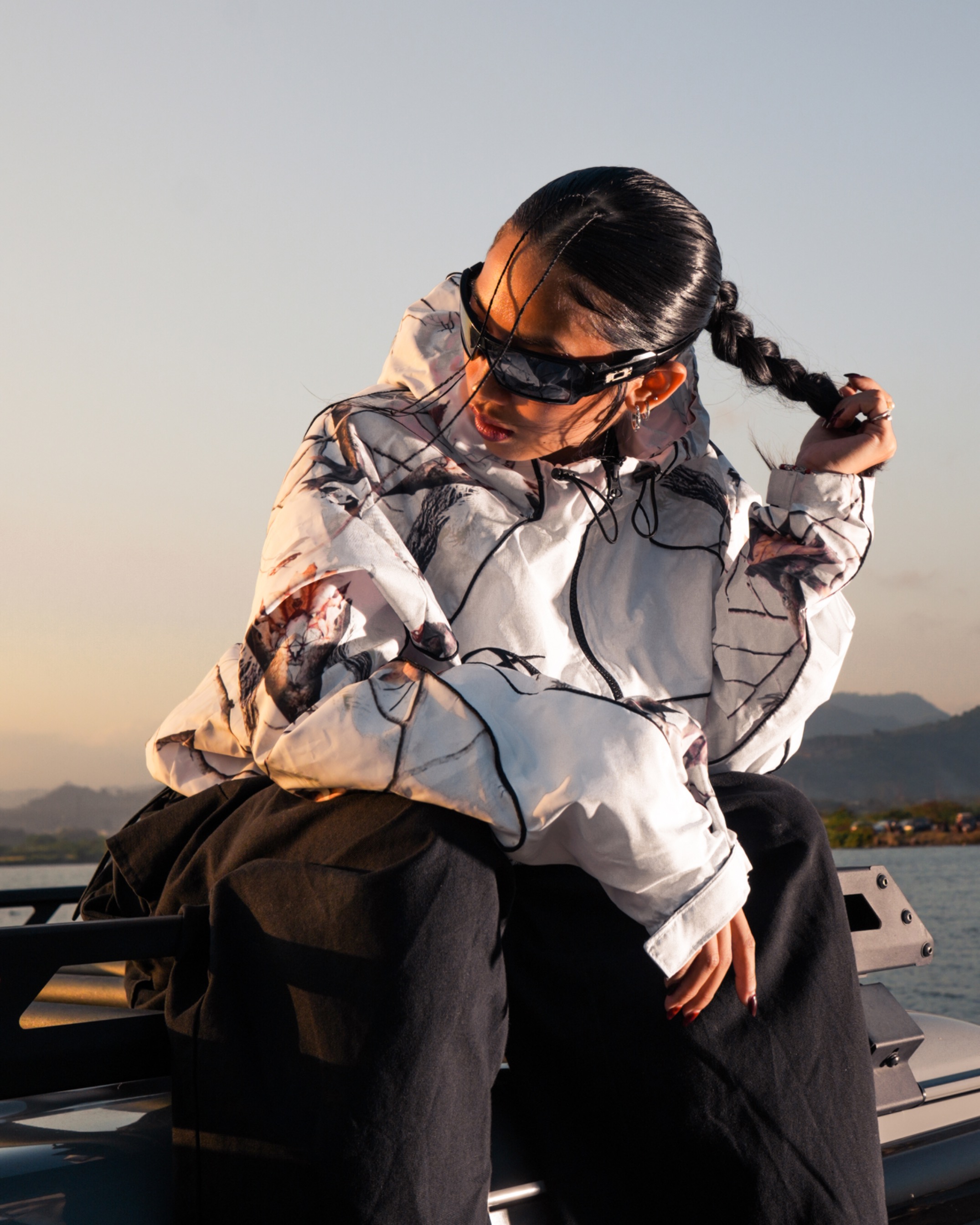 CA outdoor jacket - Whitetree