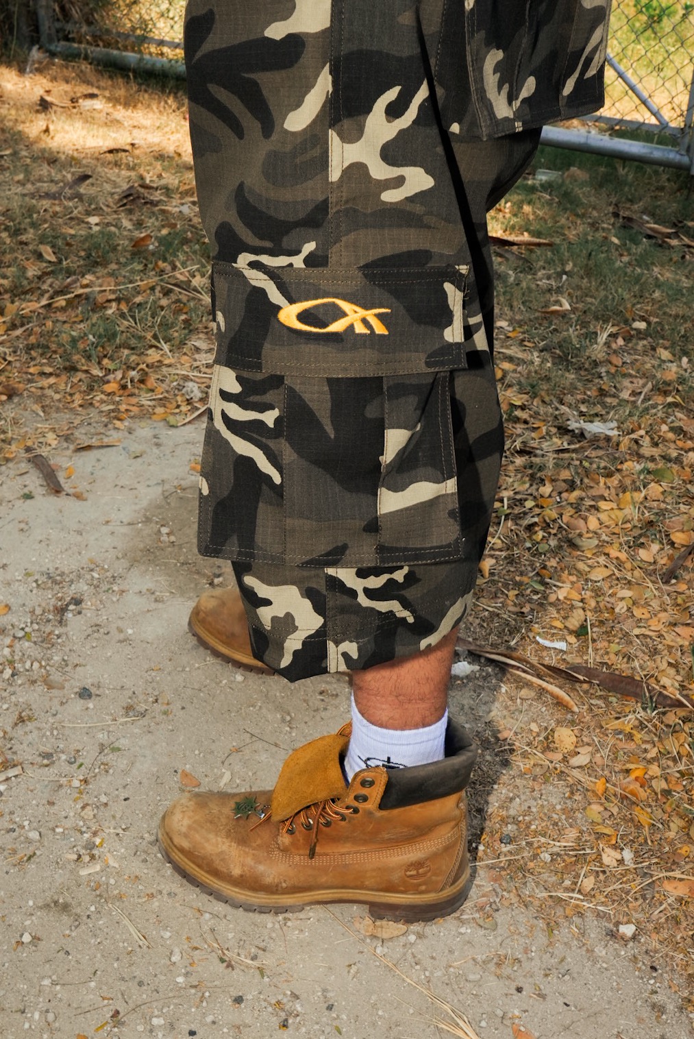 CA x FD - camo shorts 