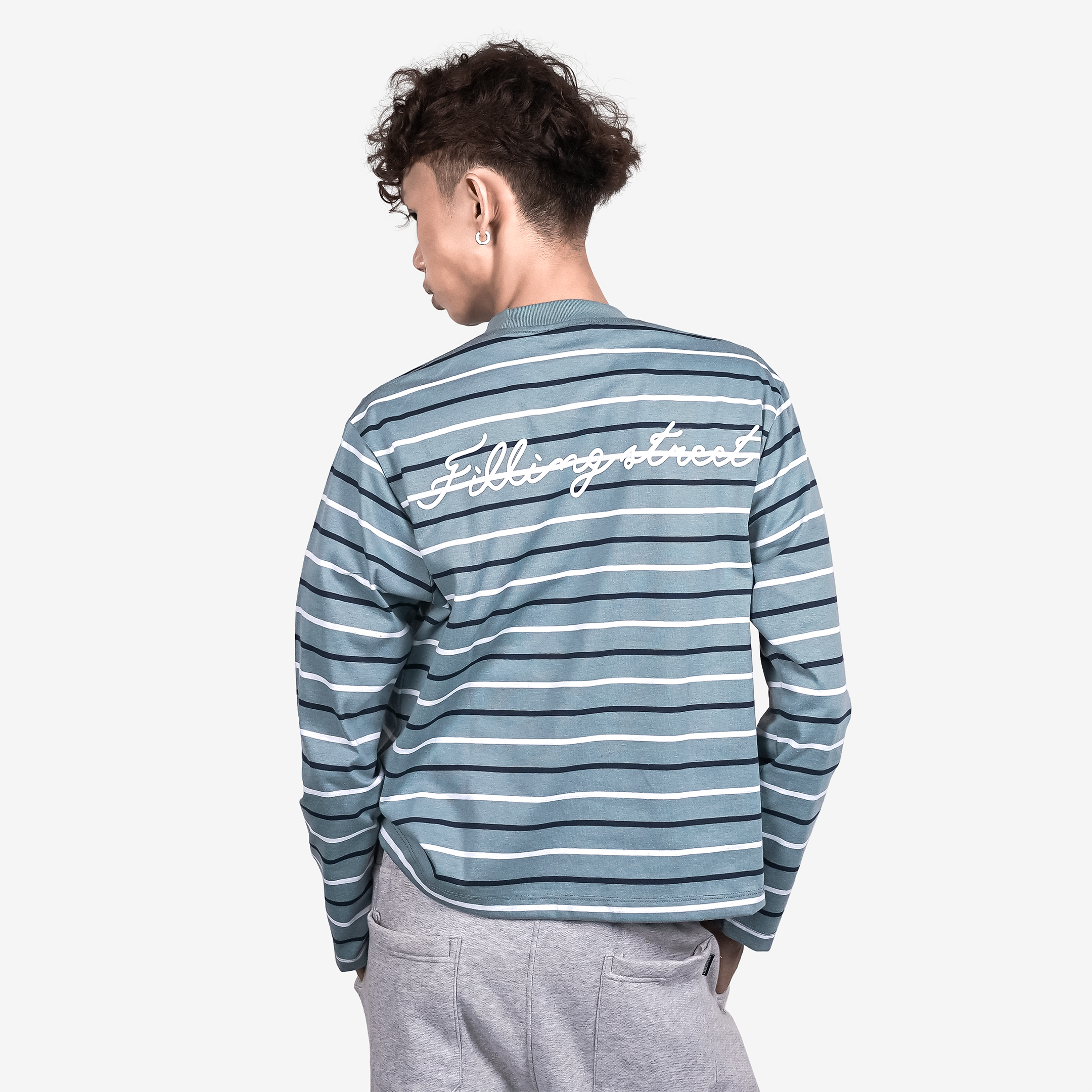 STRIPLINE LONG SLEEVE BLUE