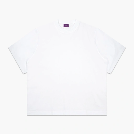 Image of Crop Boxy Tee Fillingstreet - Luca White