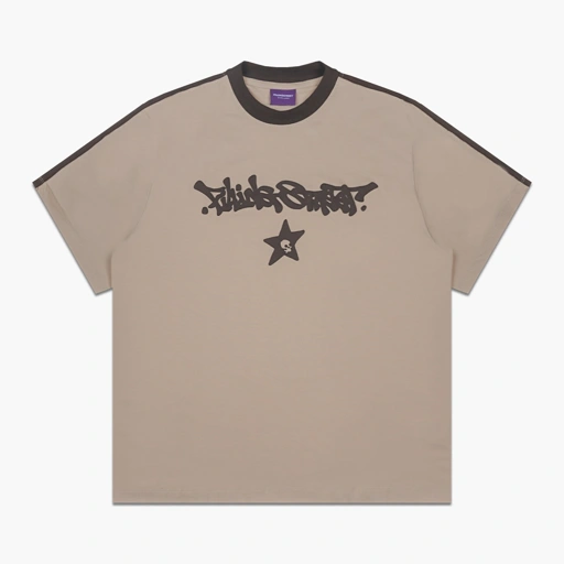Image of TAGGING TEE BEIGE