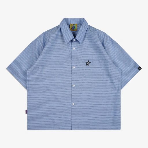 TRACKLINE PLAID SHIRT LIGHT BLUE