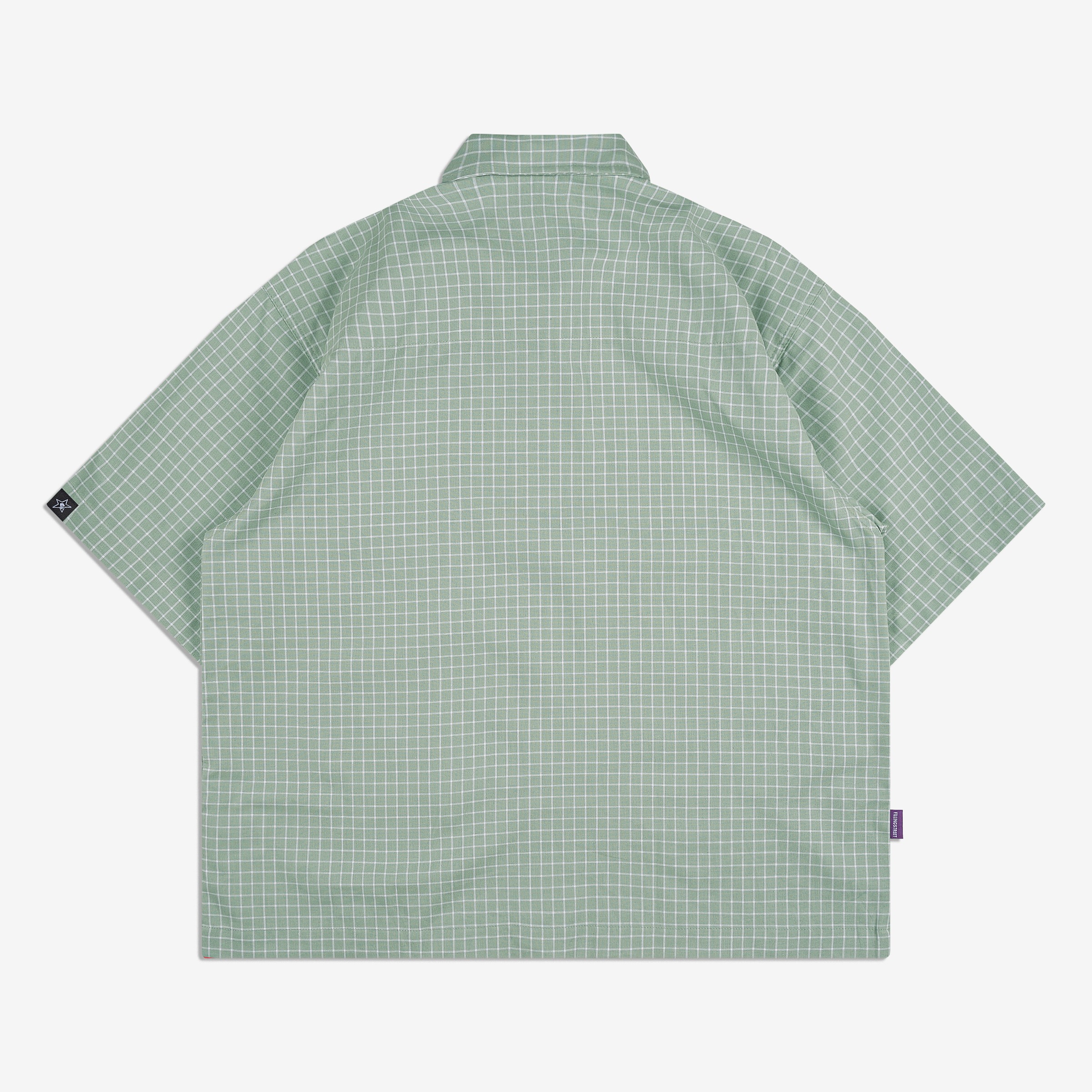 DISTRICT PLAID SHIRT SAGE