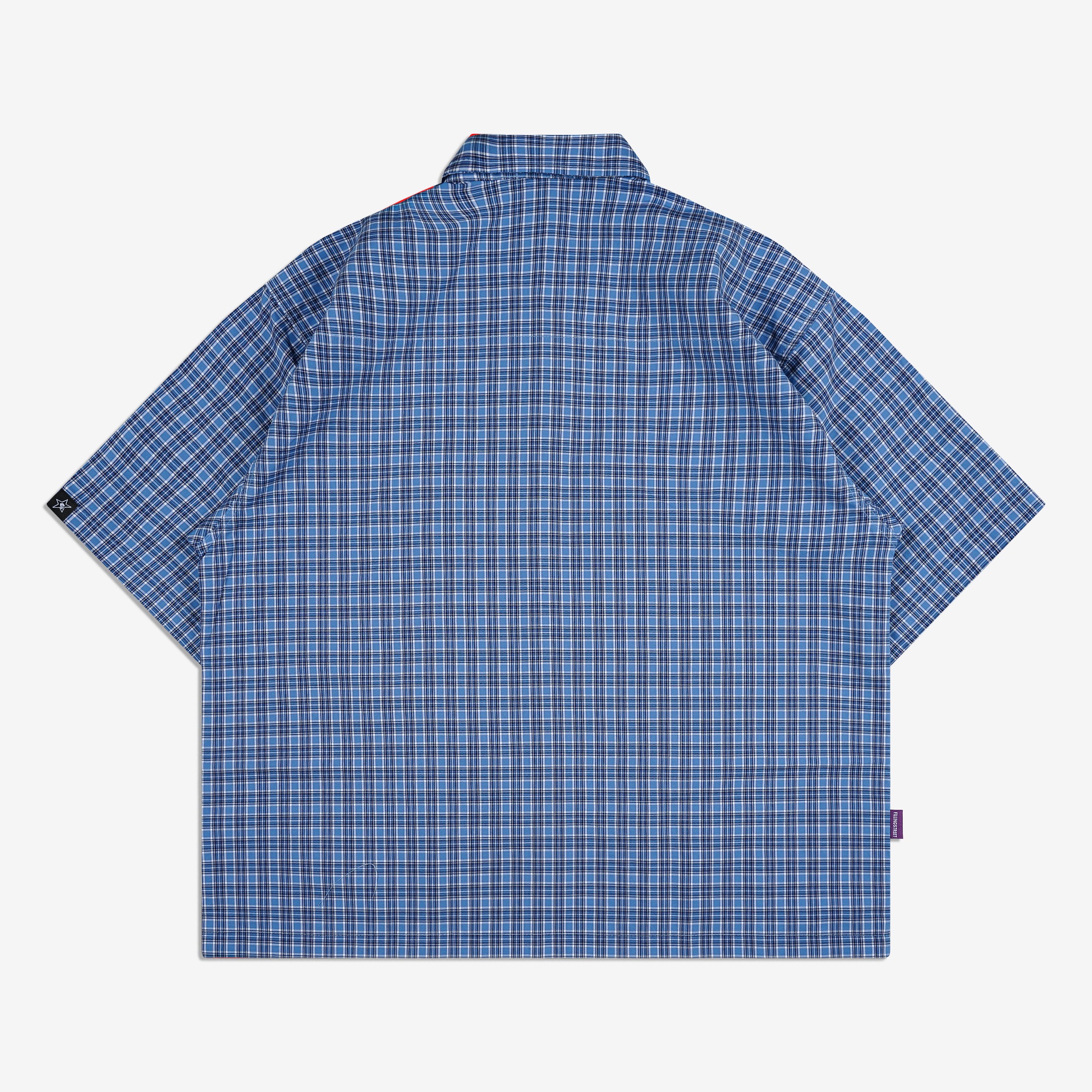 JUNCTION PLAID SHIRT BLUE