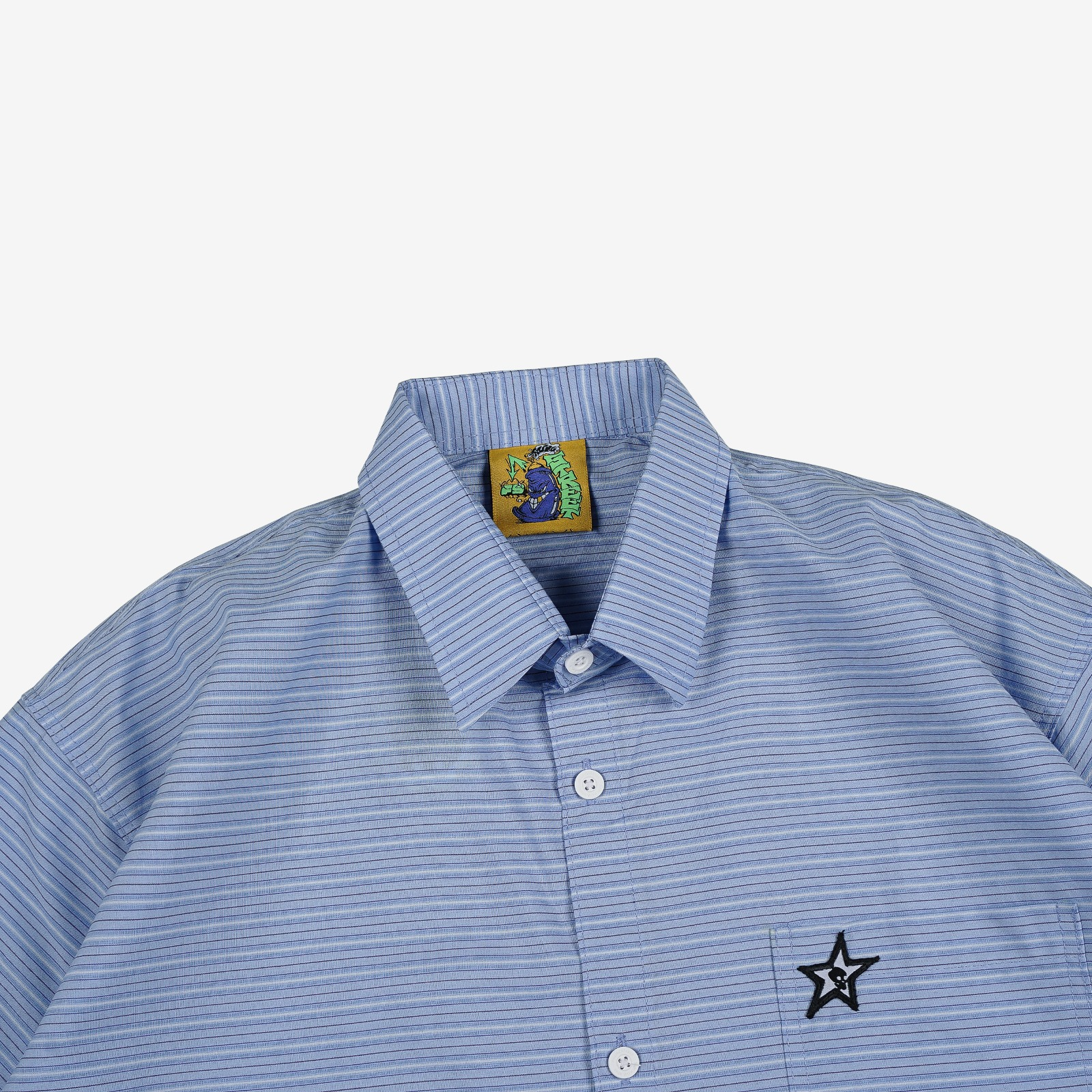 TRACKLINE PLAID SHIRT LIGHT BLUE