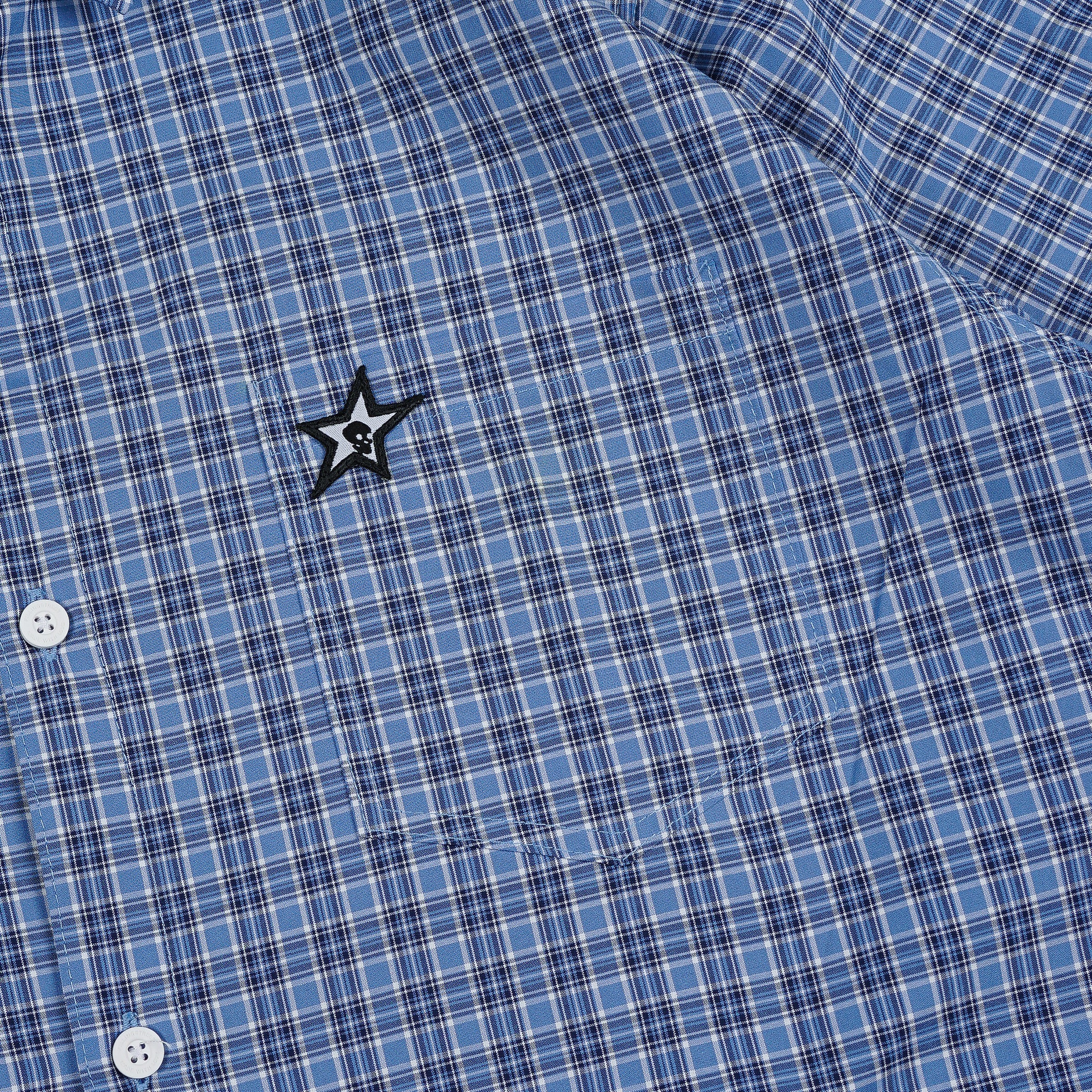 JUNCTION PLAID SHIRT BLUE