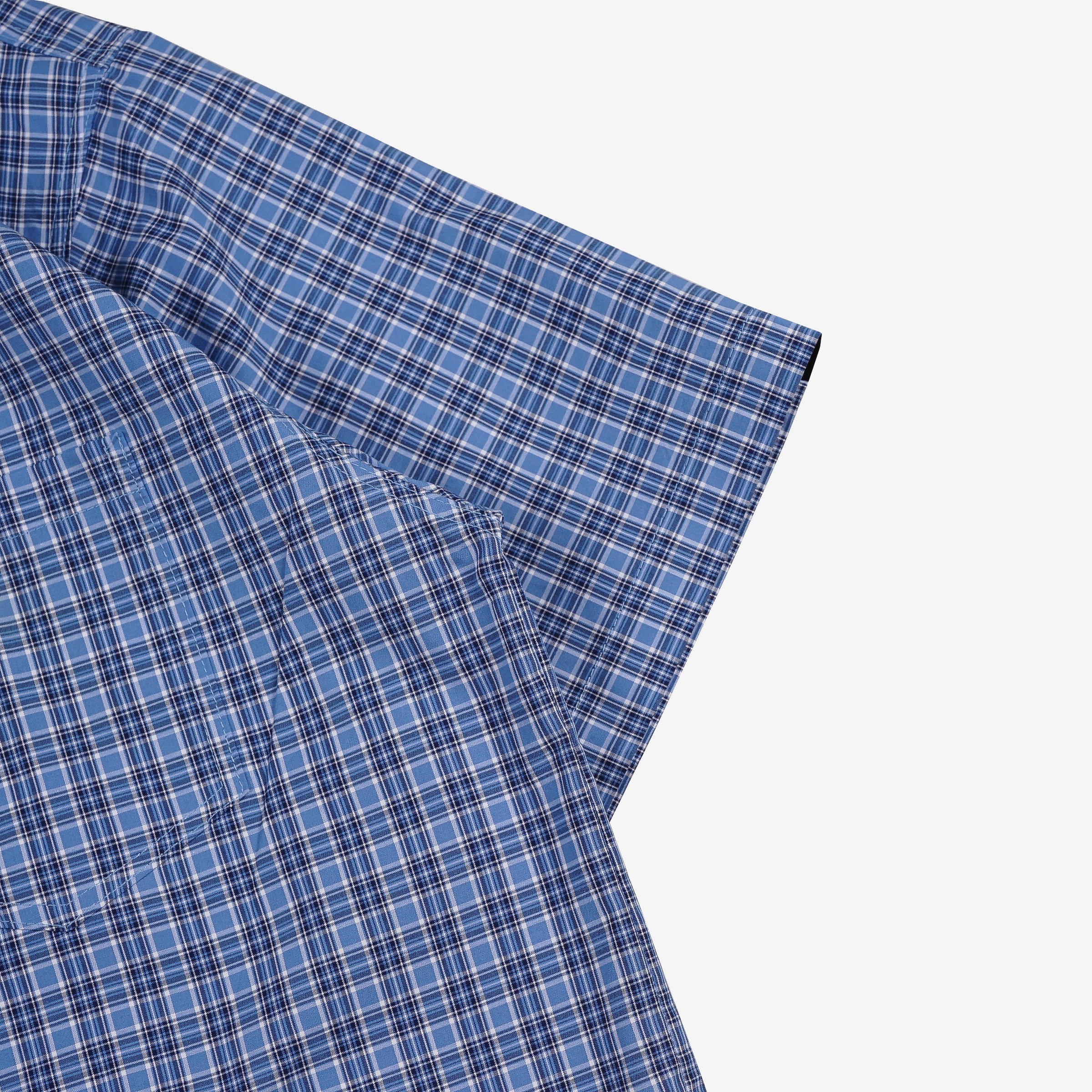 JUNCTION PLAID SHIRT BLUE