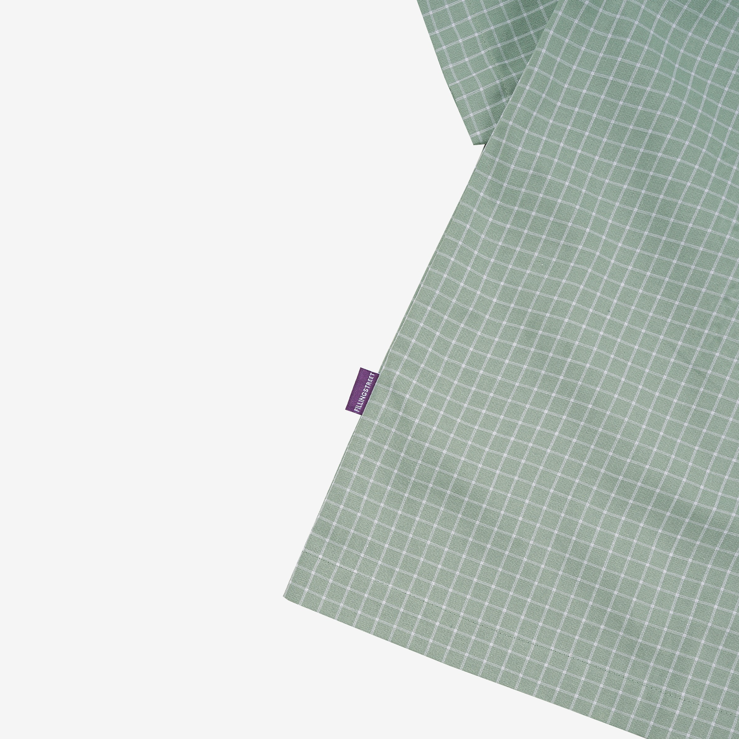 DISTRICT PLAID SHIRT SAGE