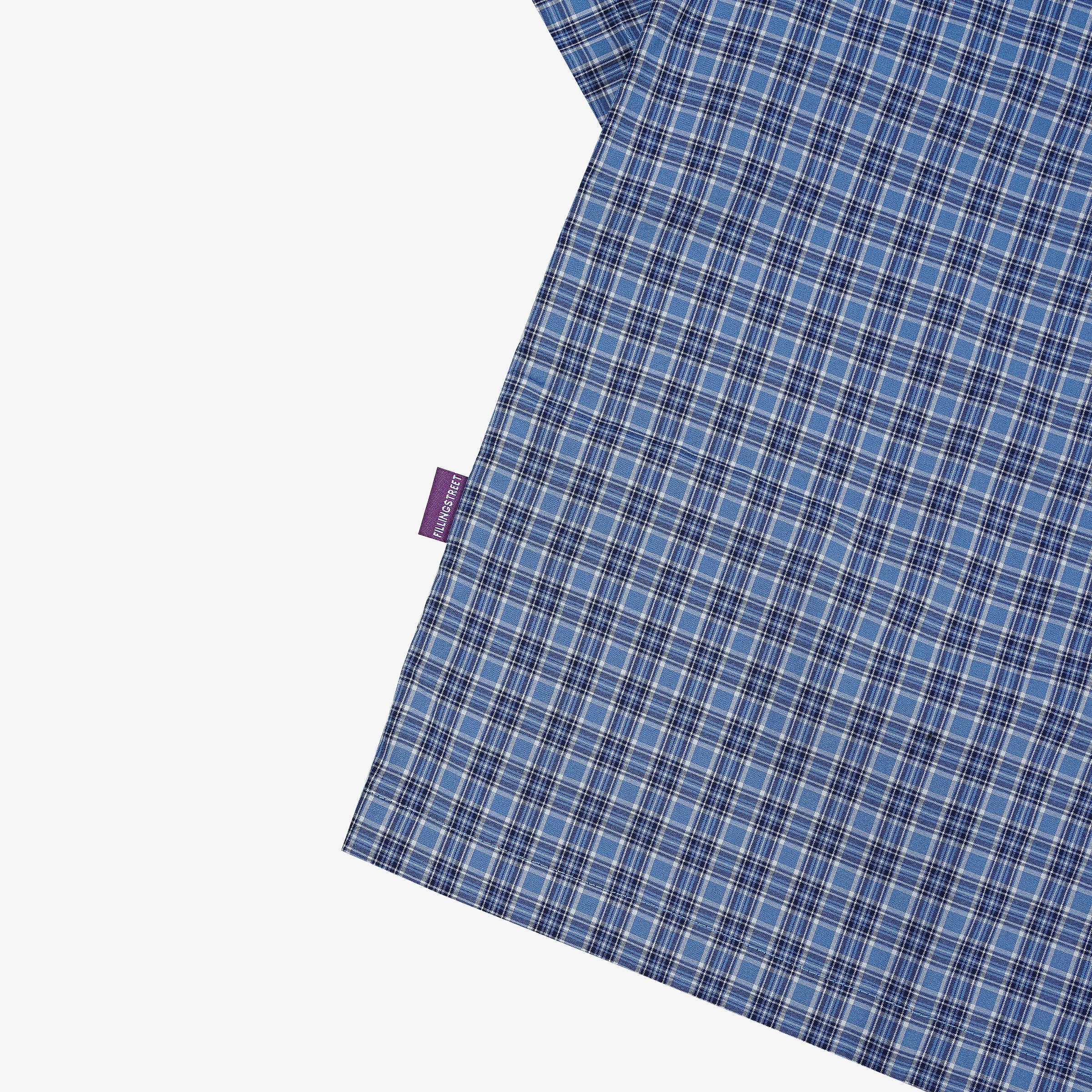 JUNCTION PLAID SHIRT BLUE