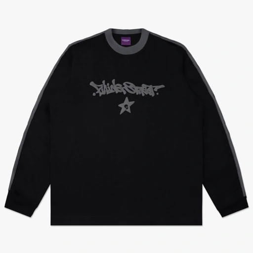 Image of Long Sleeve Fillingstreet - Tagging Black