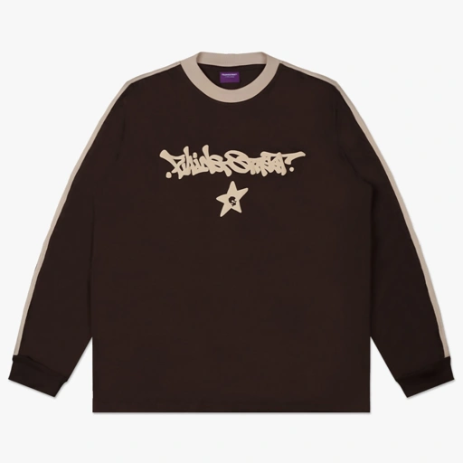 Image of Long Sleeve Fillingstreet - Tagging Brown