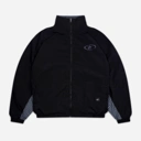CAMDEN REVERSIBLE PLAID TRACKSUIT JACKET BLUE