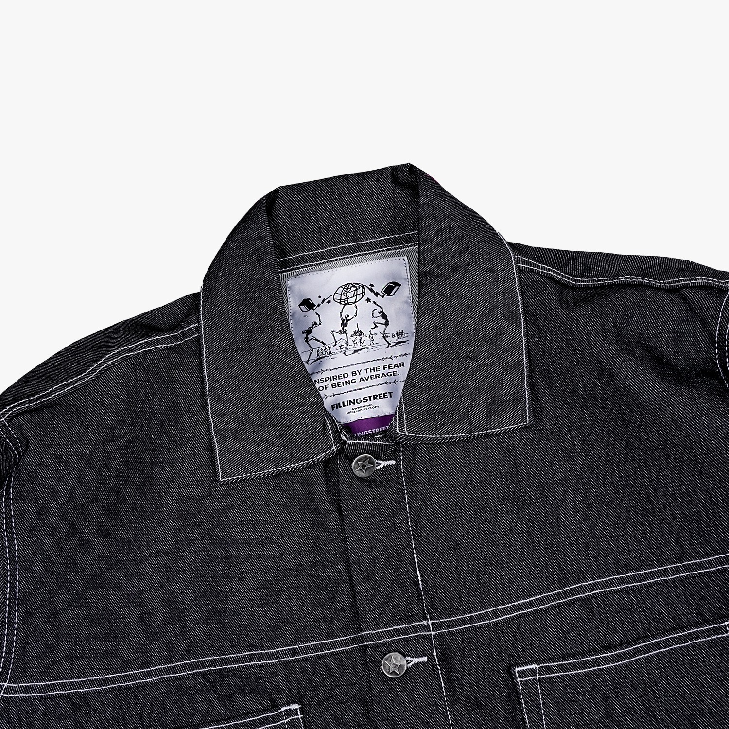 BOXIN RAW DENIM JACKET