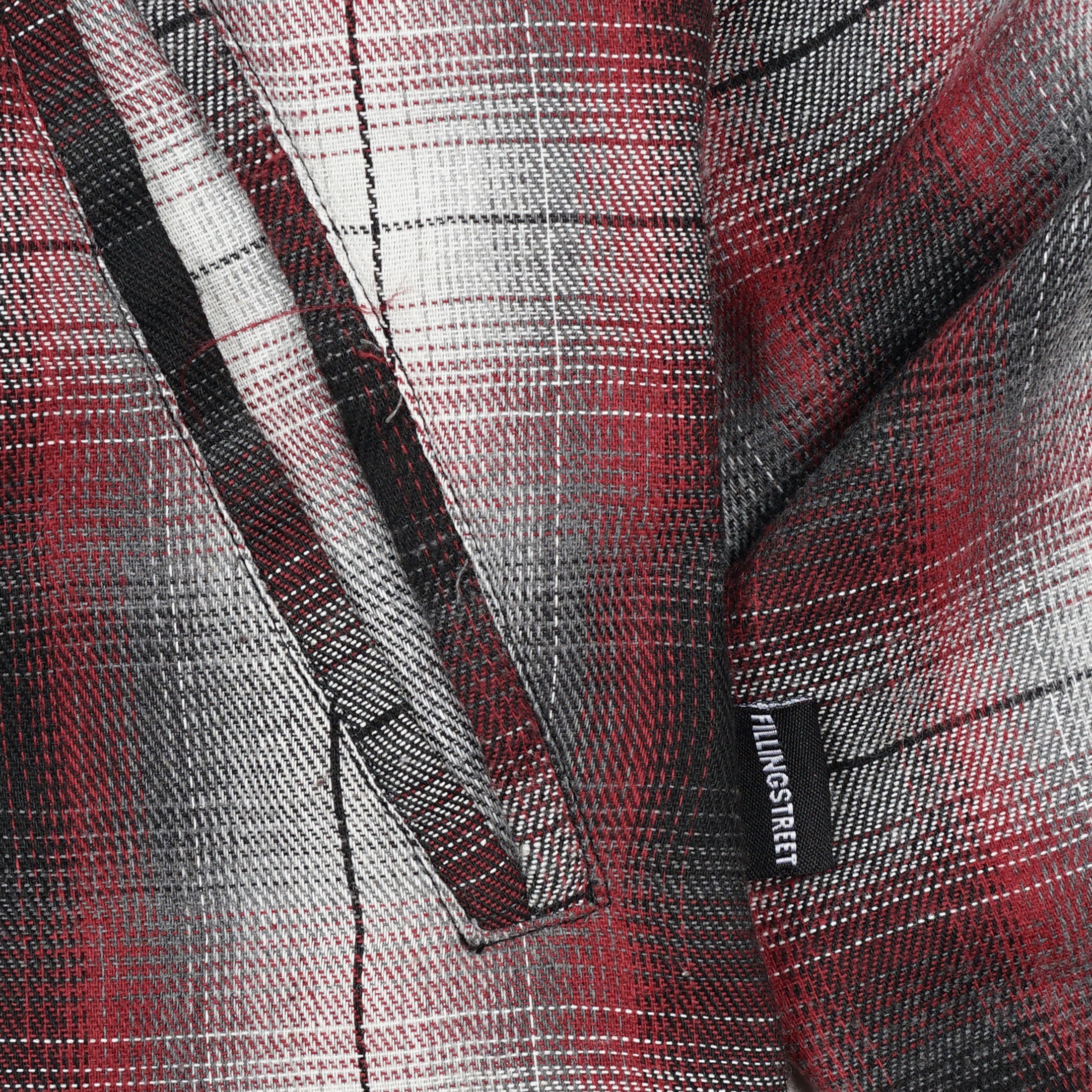 FREDDIE FLANNEL REVERSIBLE JACKET RED