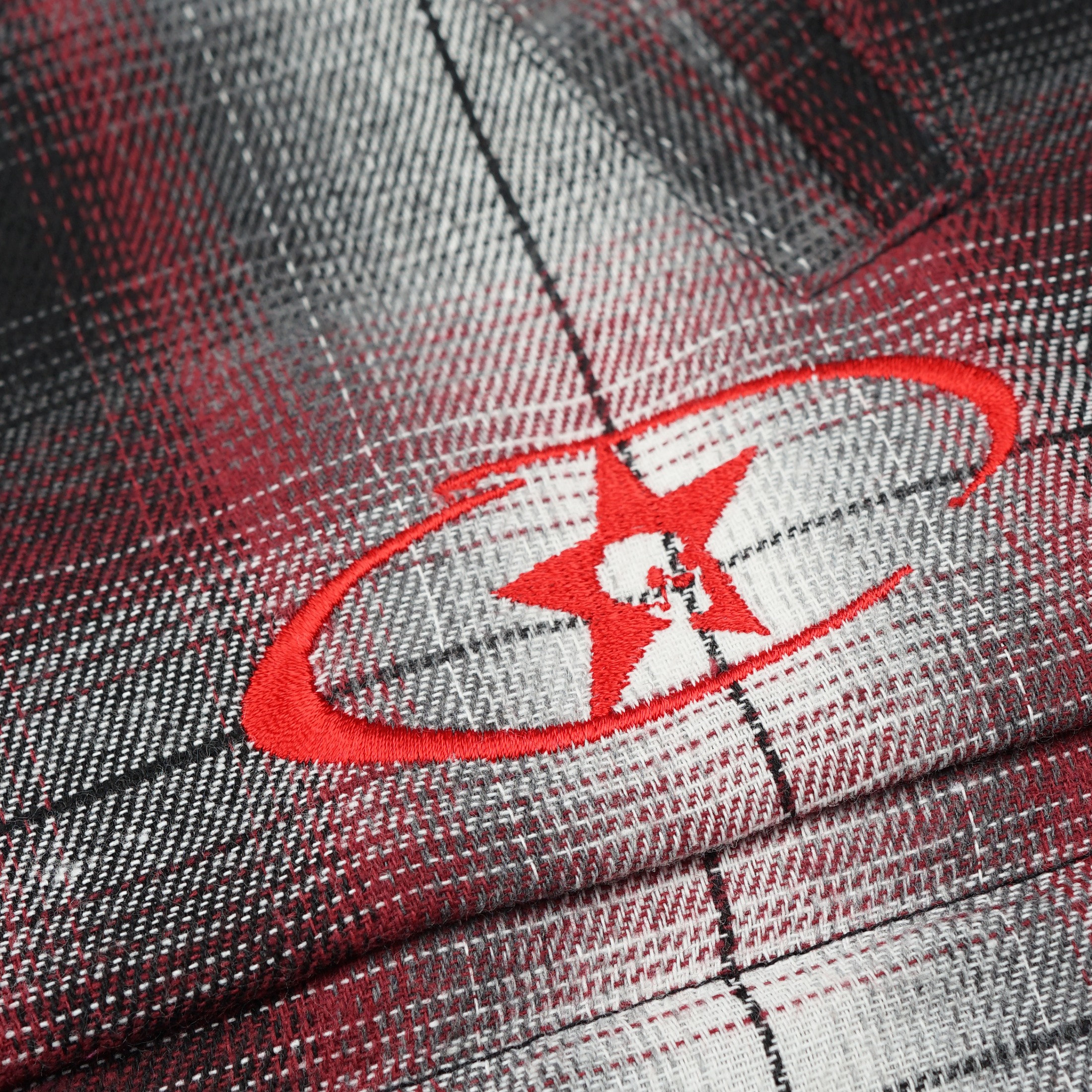 FREDDIE FLANNEL REVERSIBLE JACKET RED