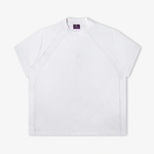 Image of FRONTIER FITTED TEE WHITE