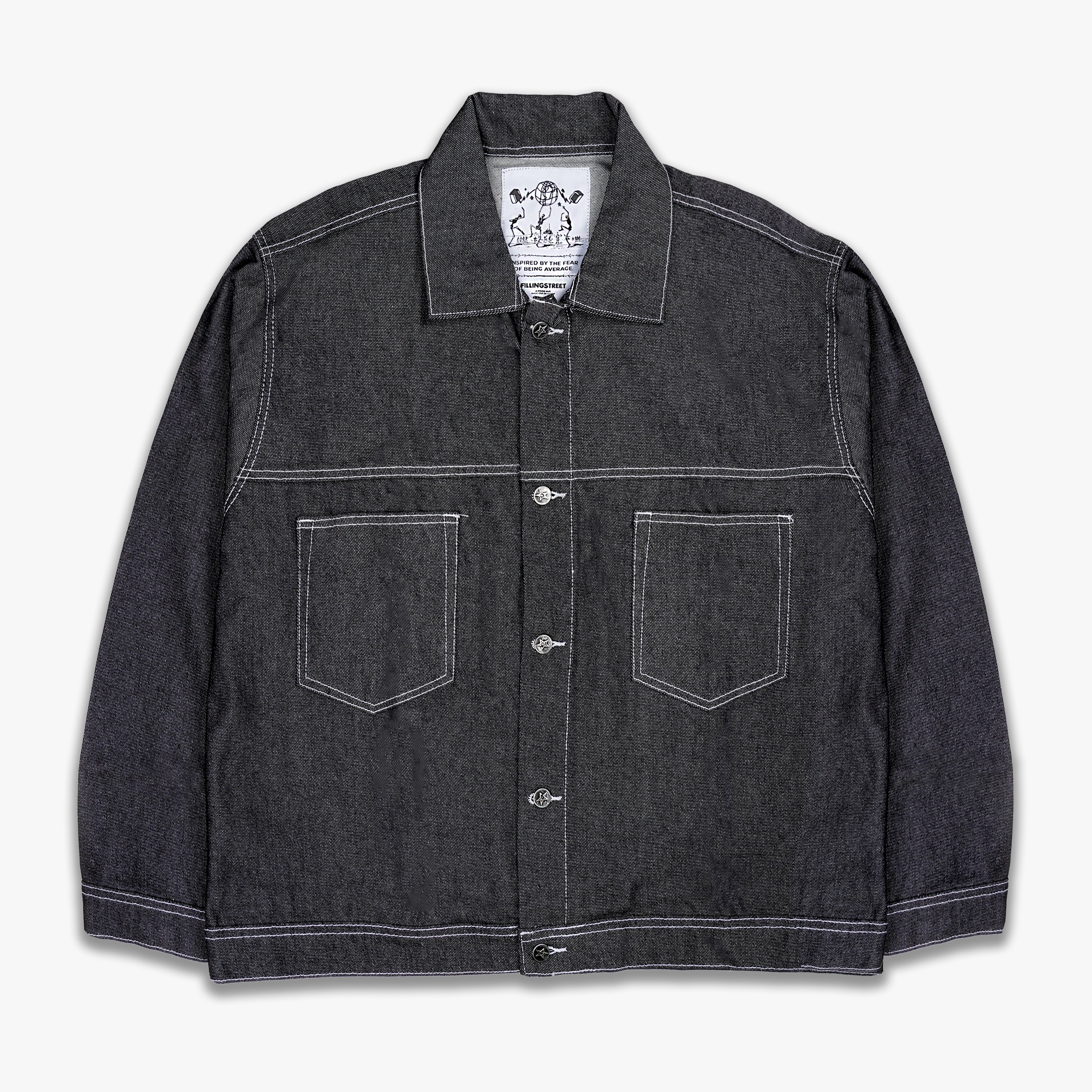 BOXIN RAW DENIM JACKET