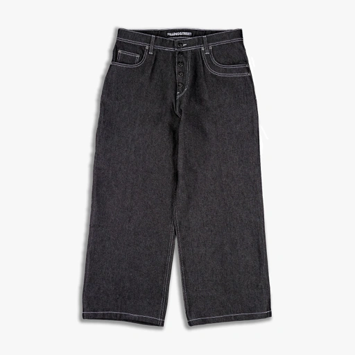 Image of Selvedge Raw Denim Pants Fillingstreet - Boxout